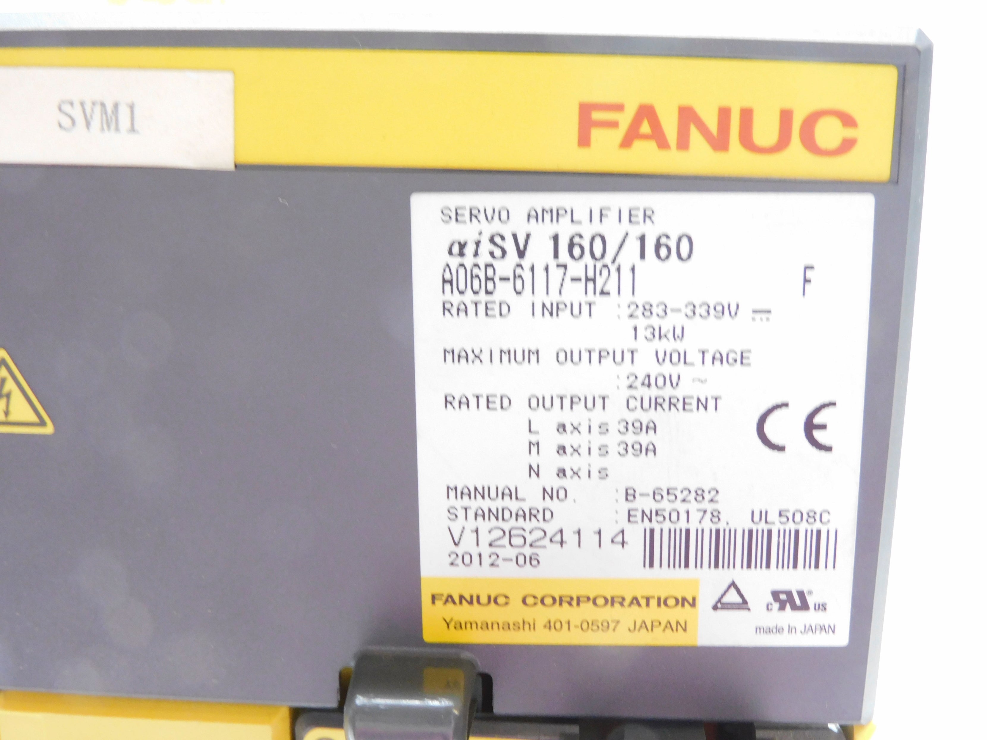 FANUC A06B-6117-H211 UNMP