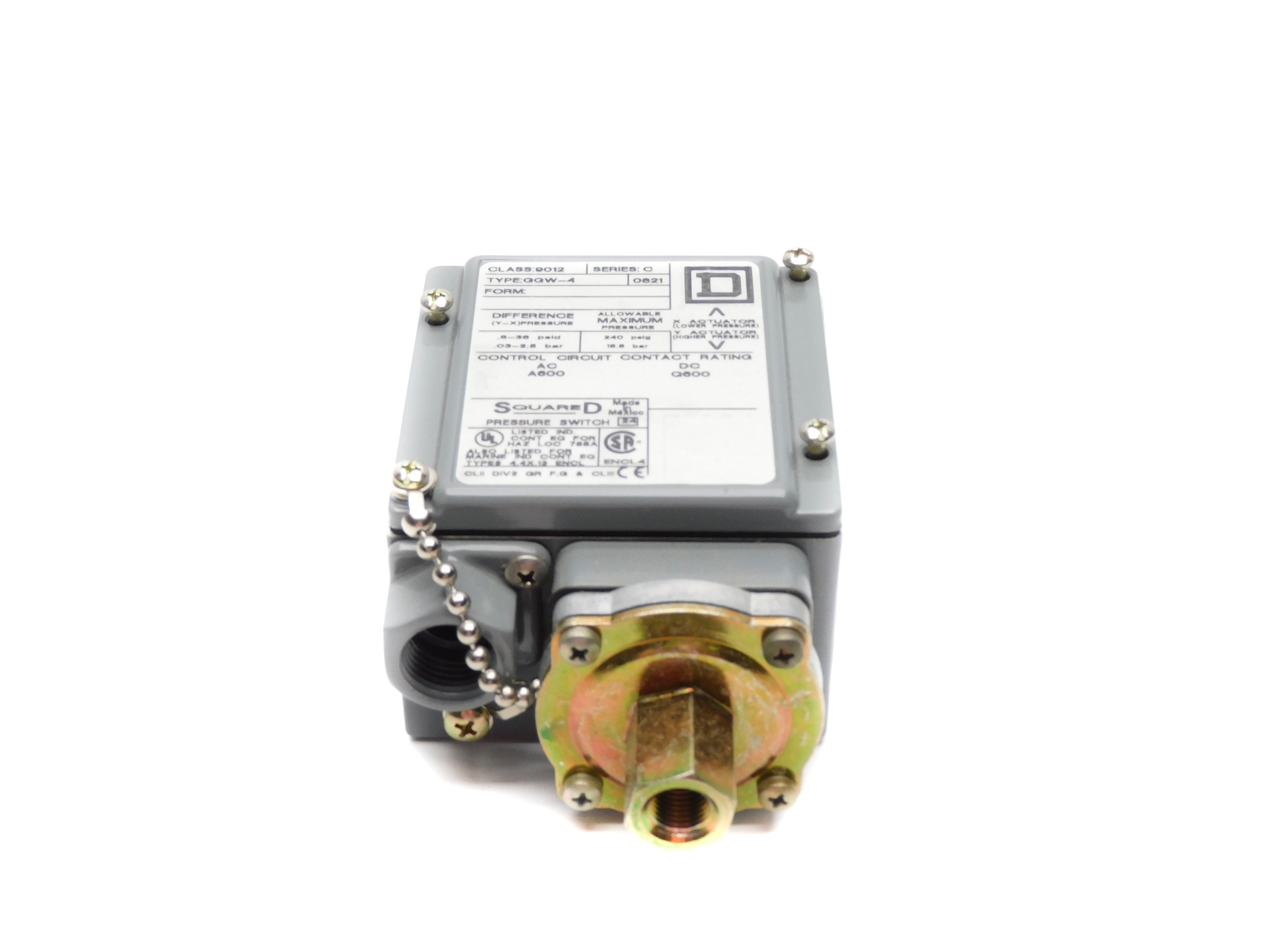 SQUARE D 9012GGW4 SER. C NSMP