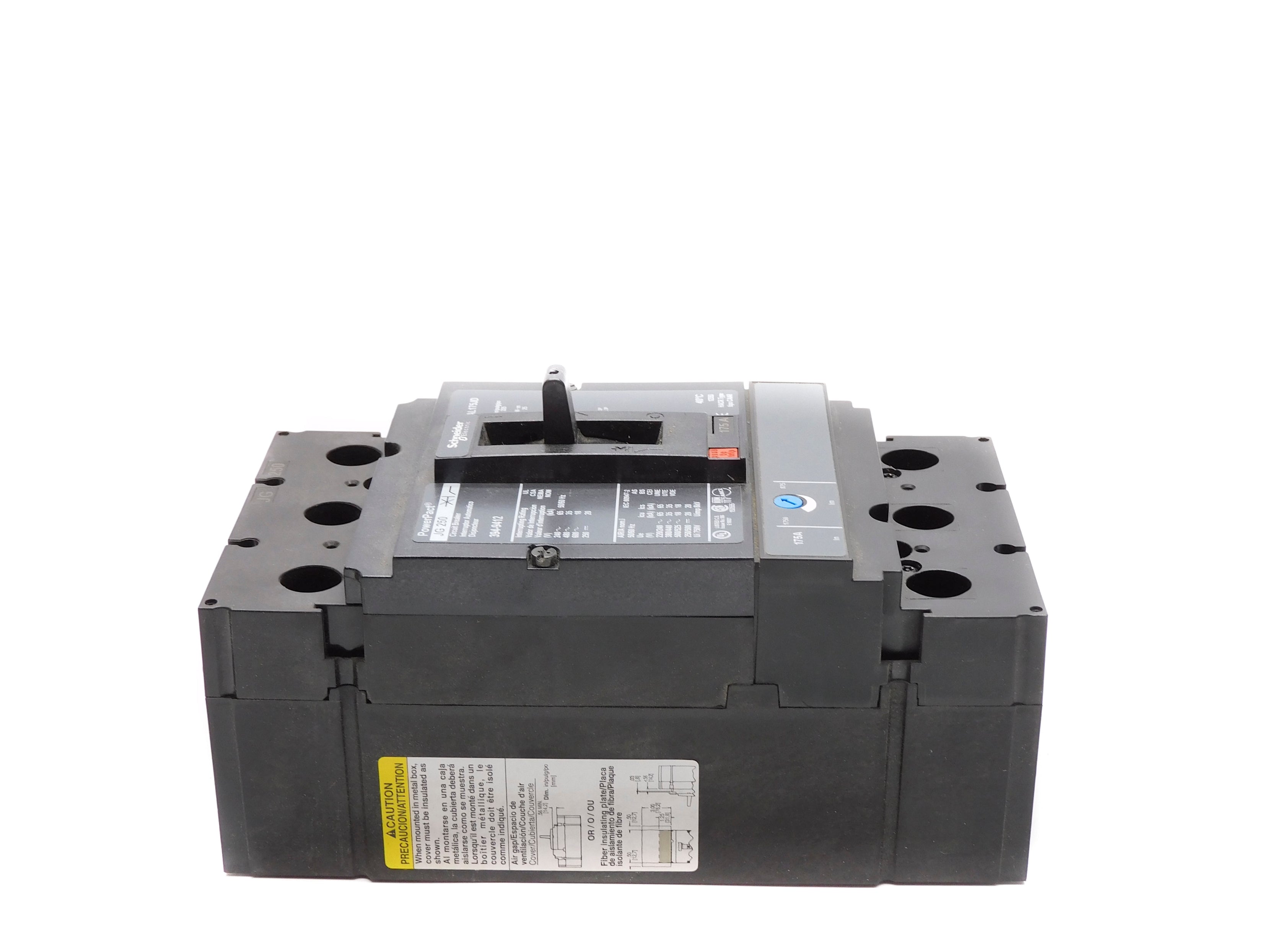 SCHNEIDER 394-9412 JG250 175A 600V NSMP