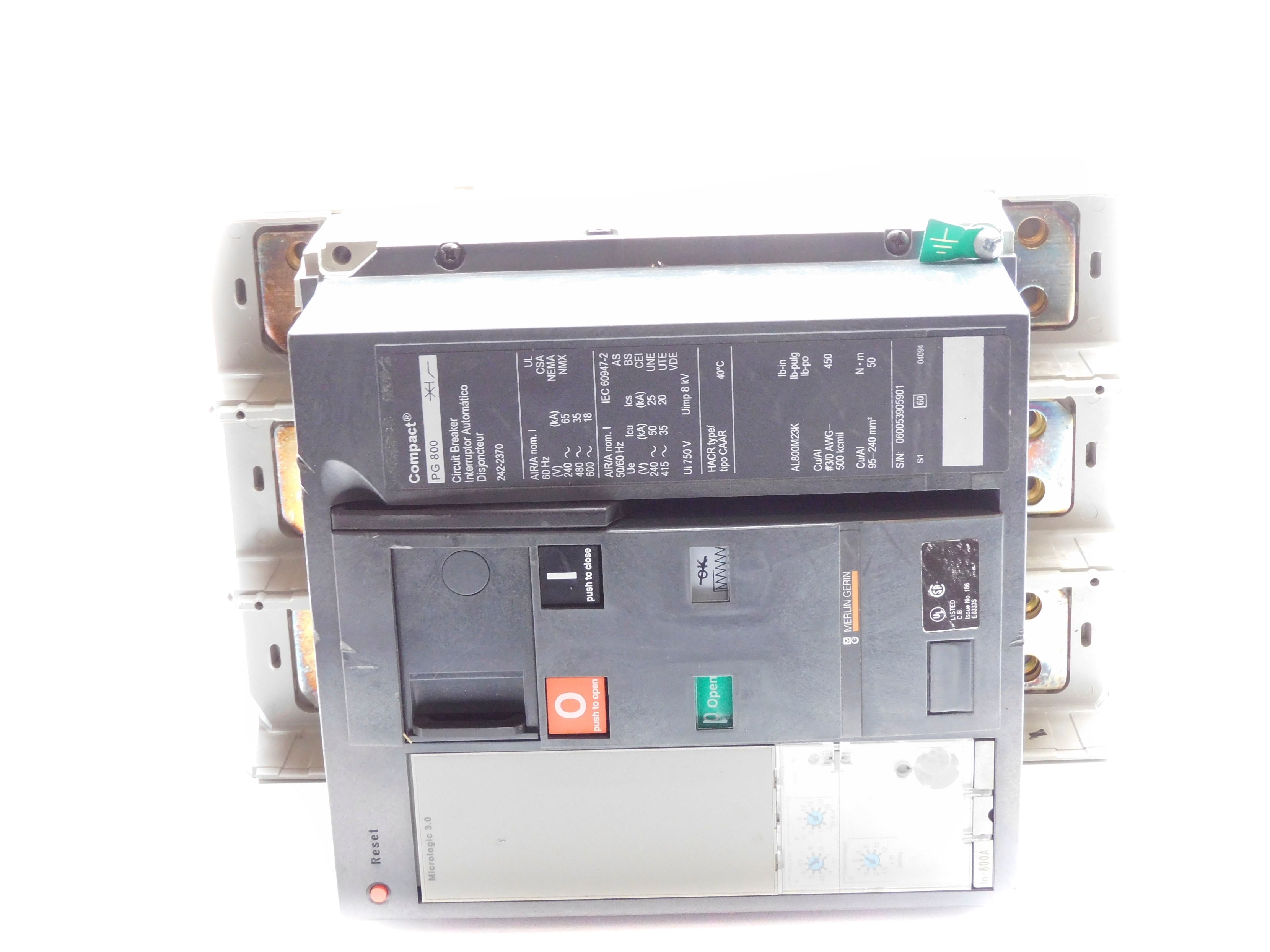 SCHNEIDER 242-2370 PG800 800A 600V (AS PICTURED) NSNP