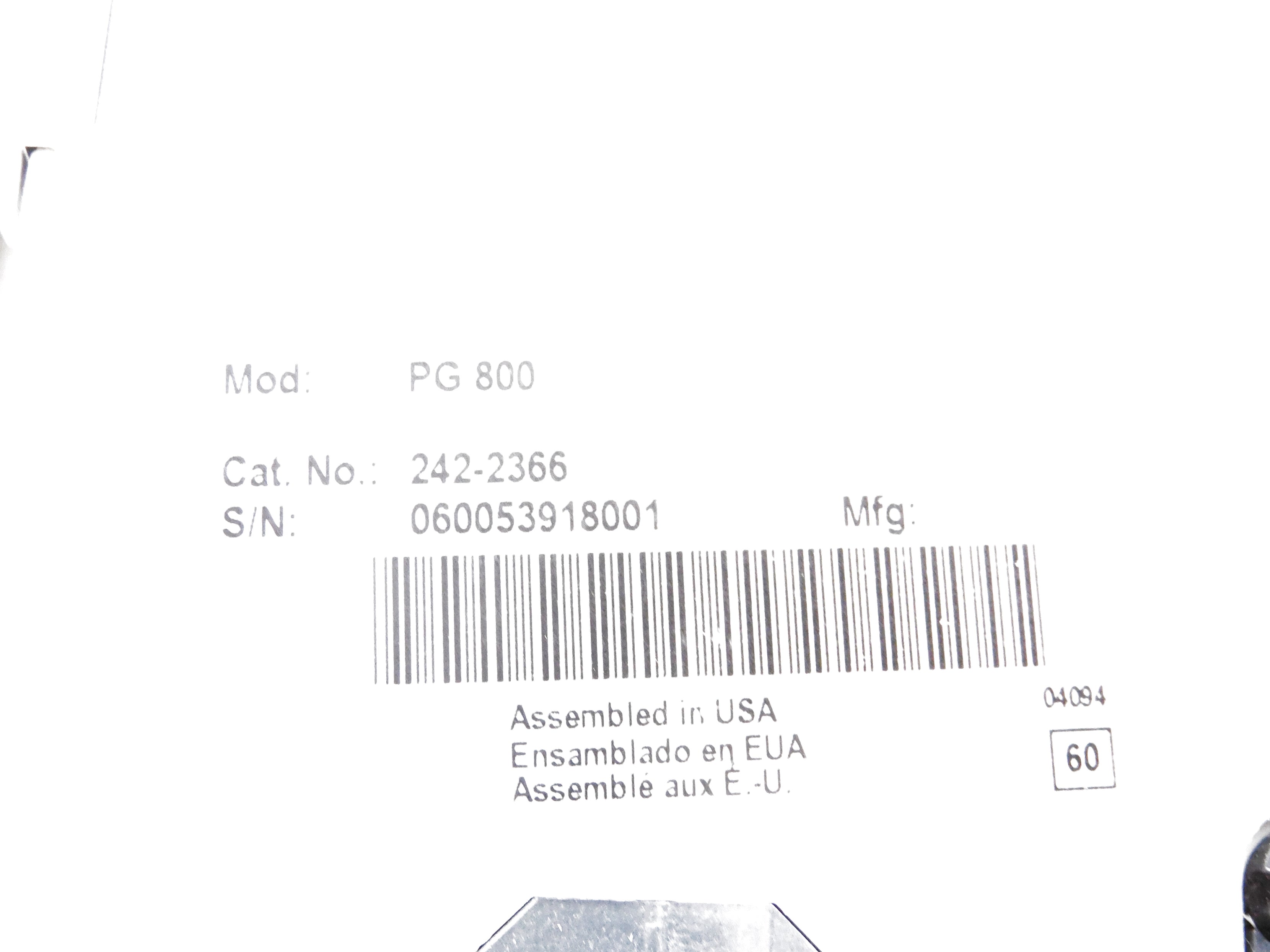 SCHNEIDER 242-2366 PG800 800A 600V (AS PICTURED) NSNP