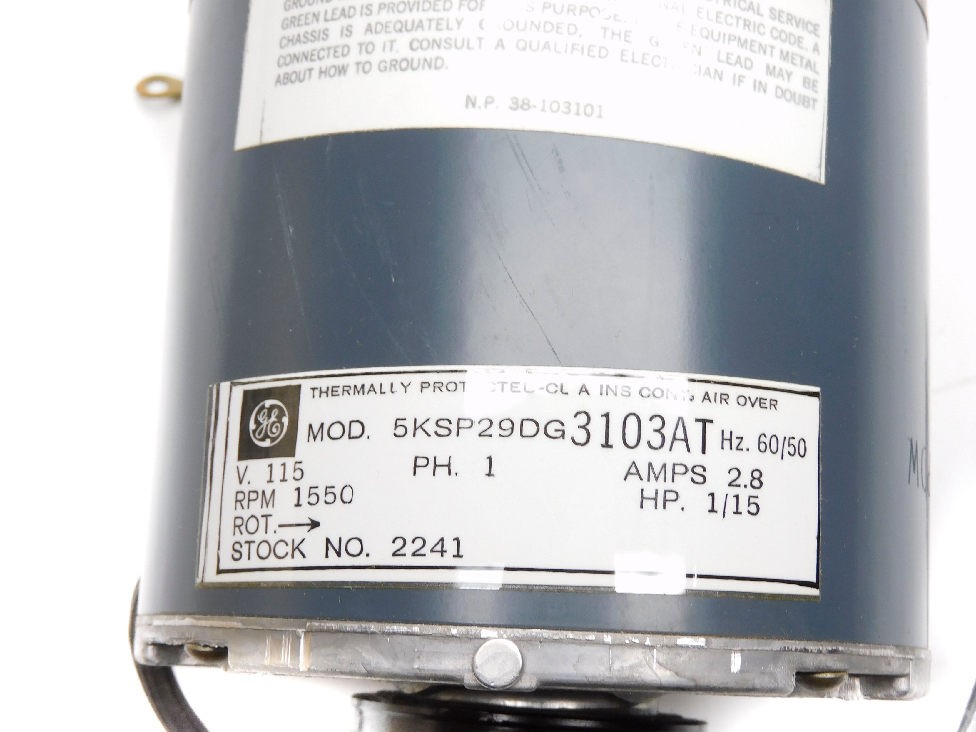 GENERAL ELECTRIC 5KSP29DG3103AT NSMP