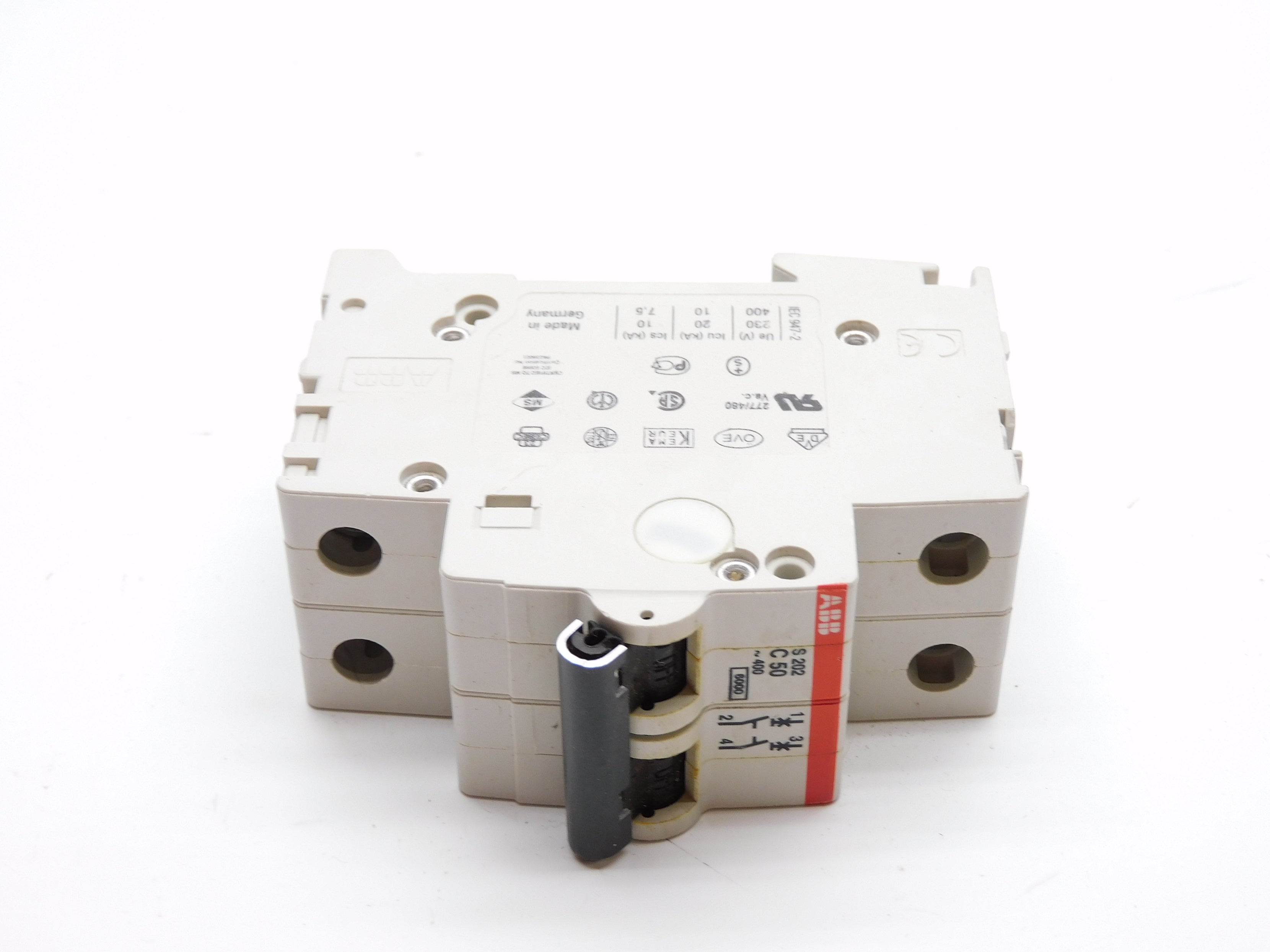 ABB S202-C50 50A 400V UNMP