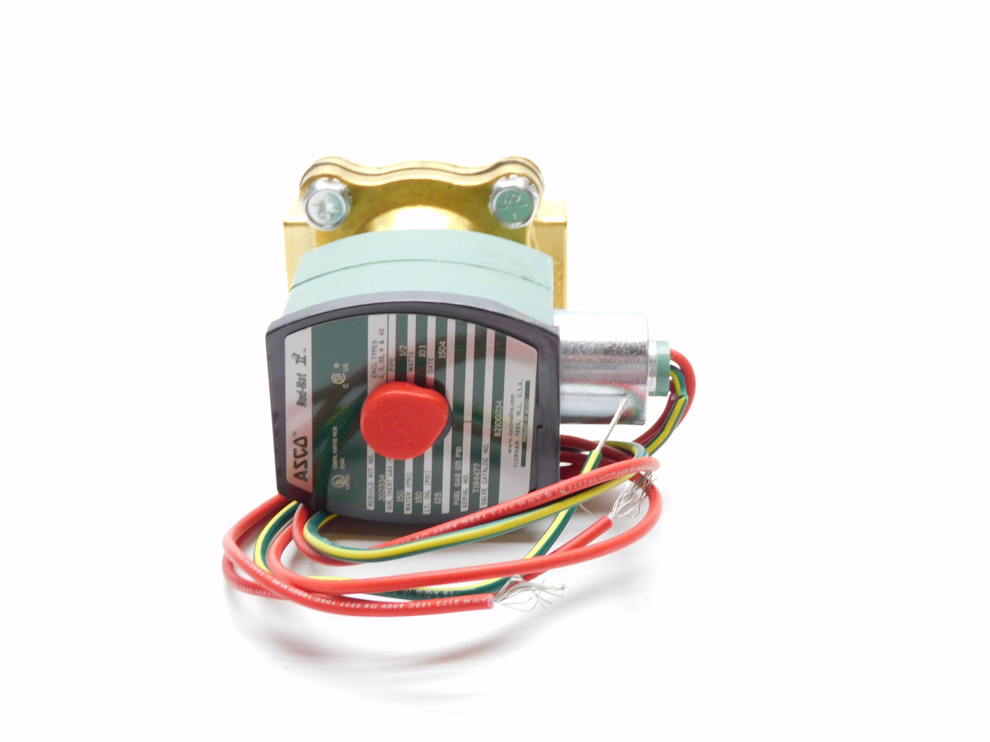 ASCO 8210G034 120/60 110/50 150PSI NSNP