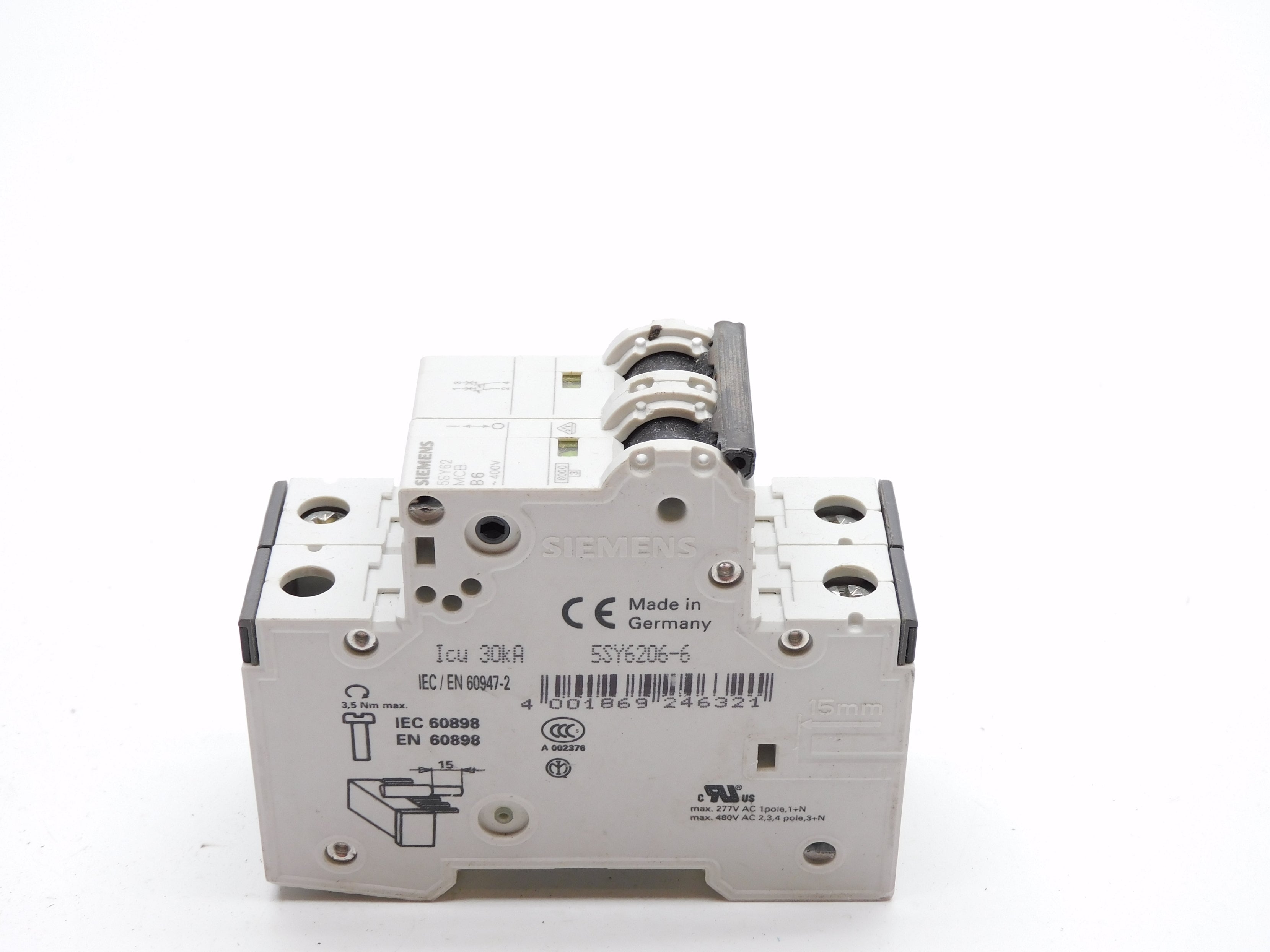 SIEMENS 5SY6206-6 6A 400V NSNP