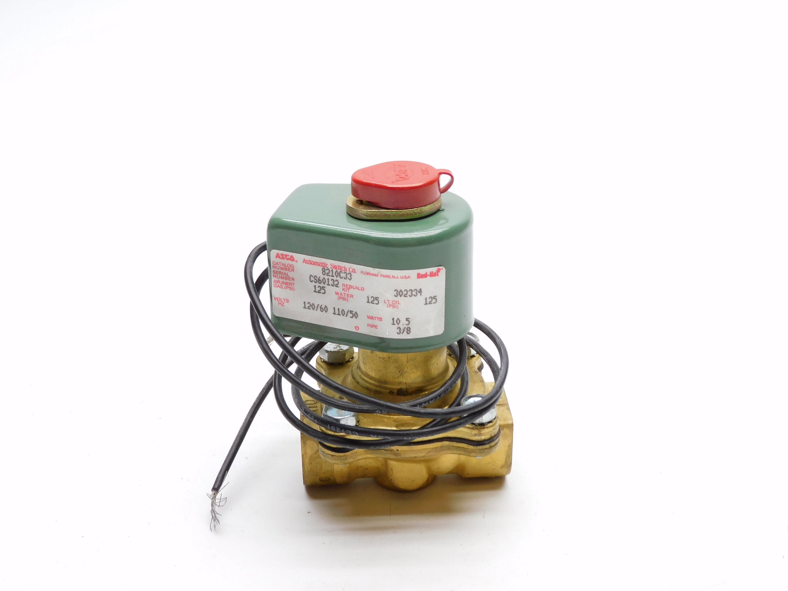 ASCO 8210C33 110/120V 125PSI NSNP