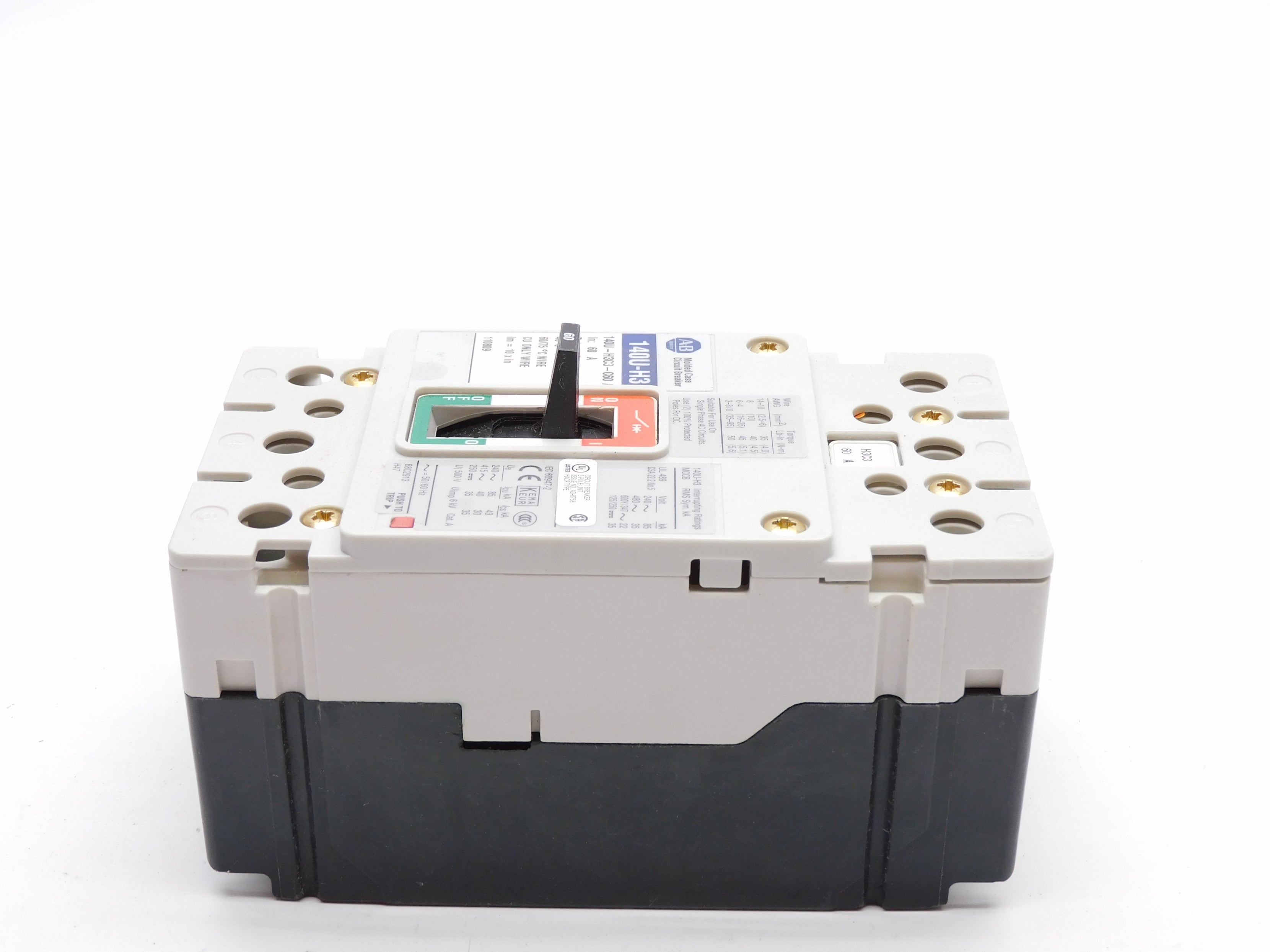 ALLEN BRADLEY 140U-H3C3-C60 SER. A 60A 415V NSNP