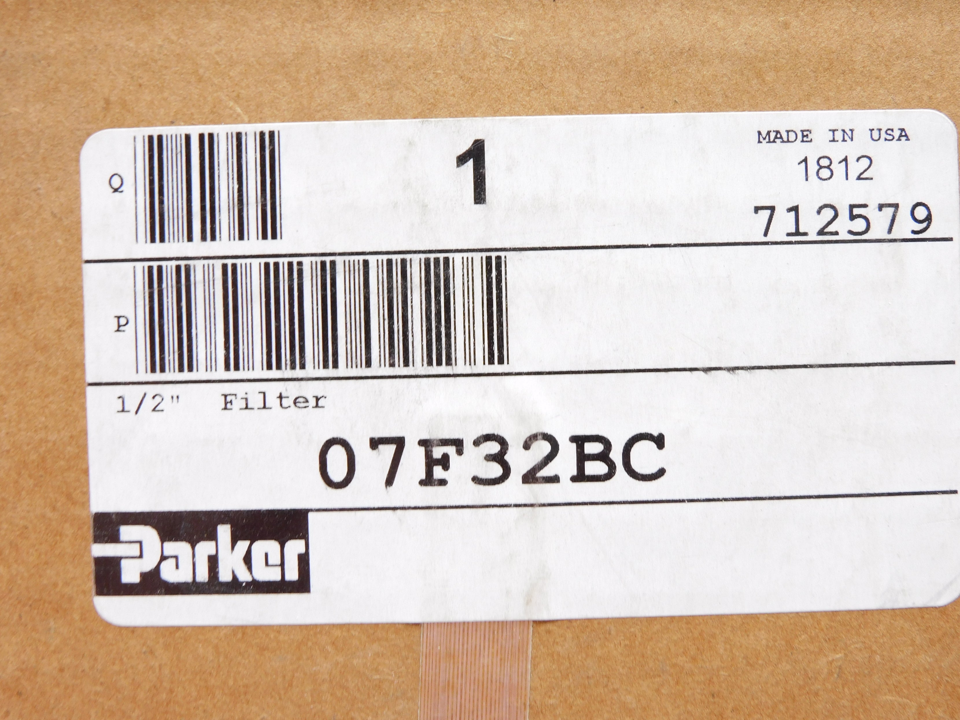 PARKER 07F32BC NSFS
