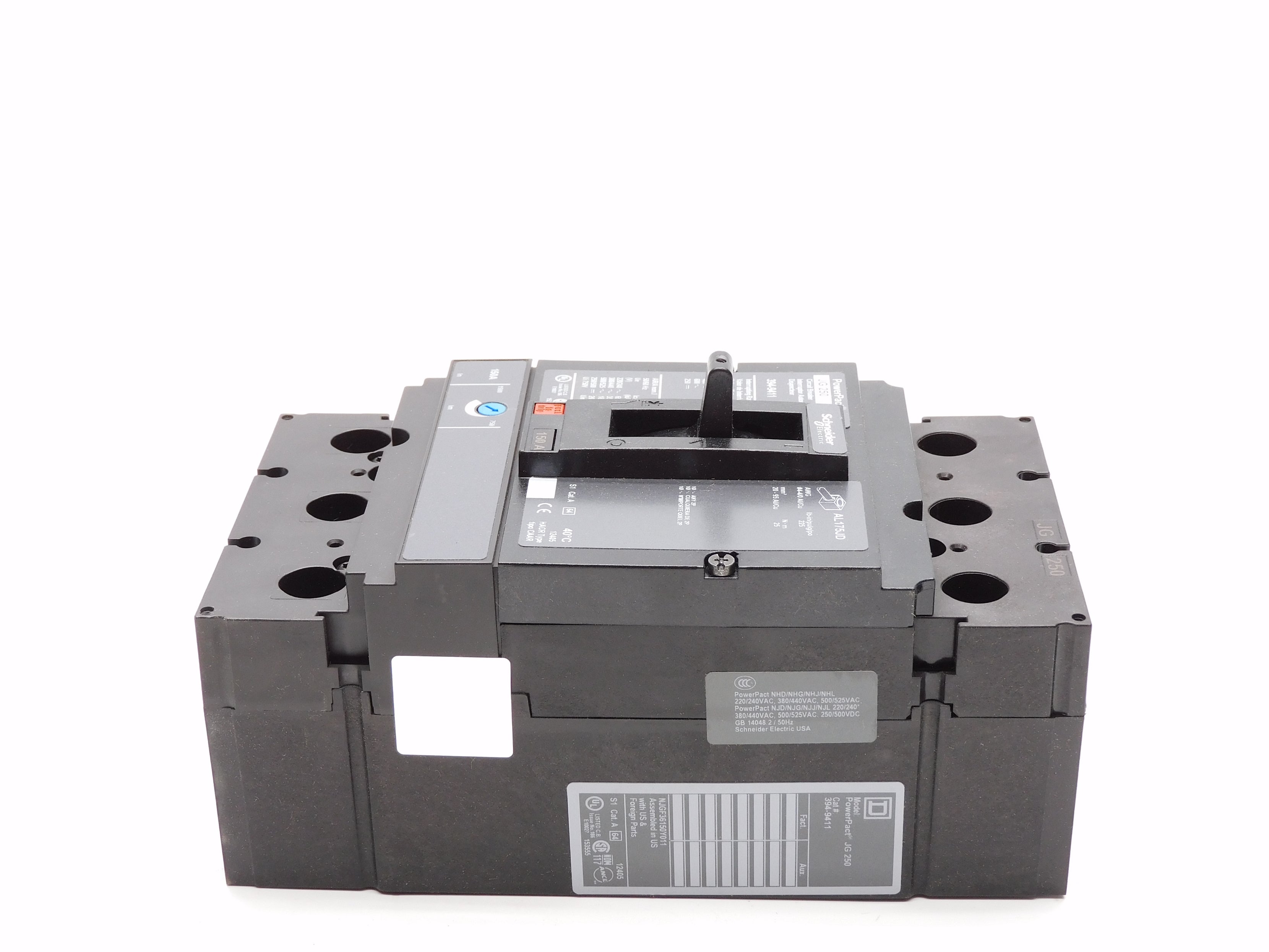 SCHNEIDER 394-9411 NJGF36150Y011 150A 600V (AS PICTURED) NSNP