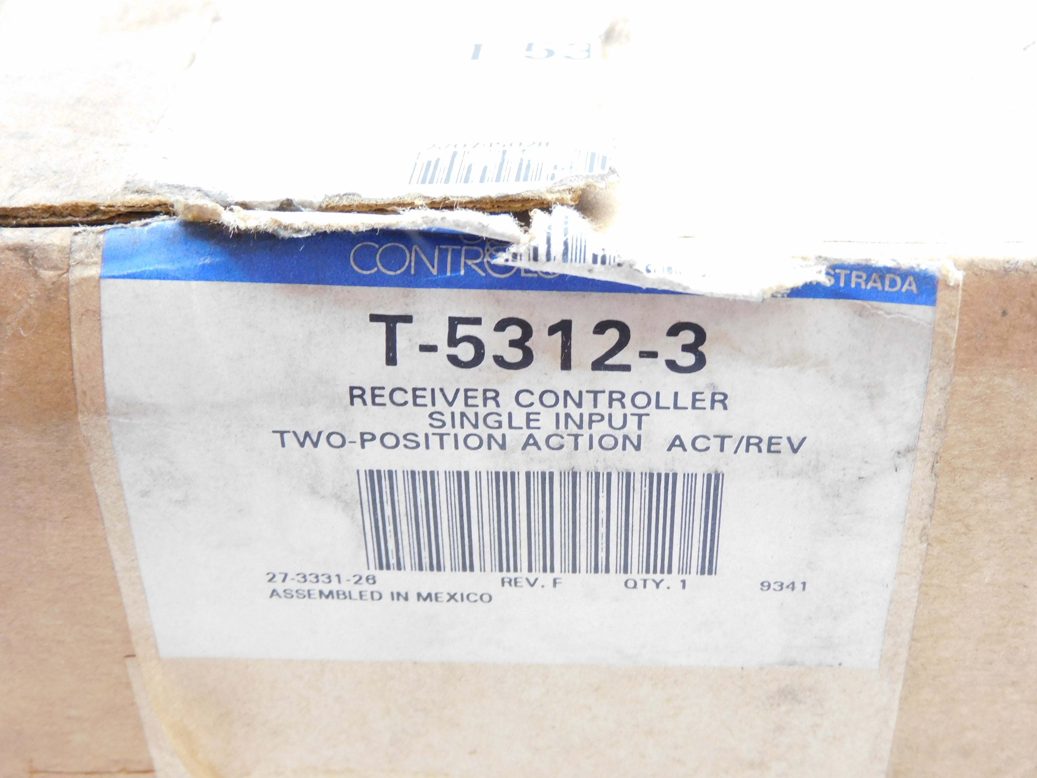 JOHNSON CONTROLS T-5312-3 NSMP