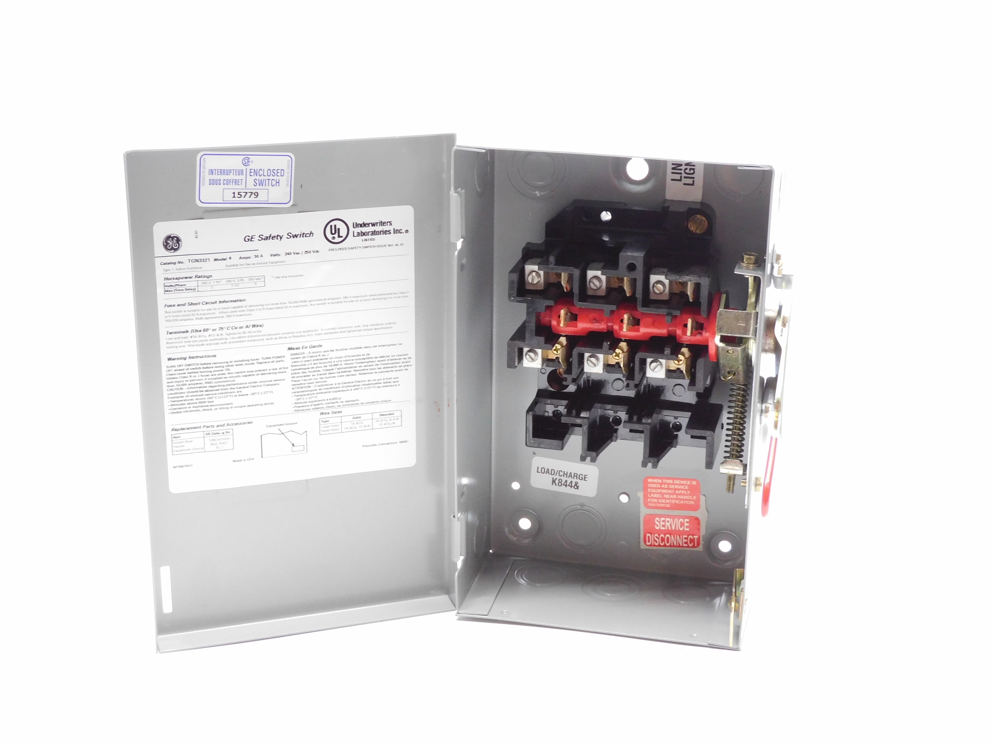 GENERAL ELECTRIC TGN3321 NSMP