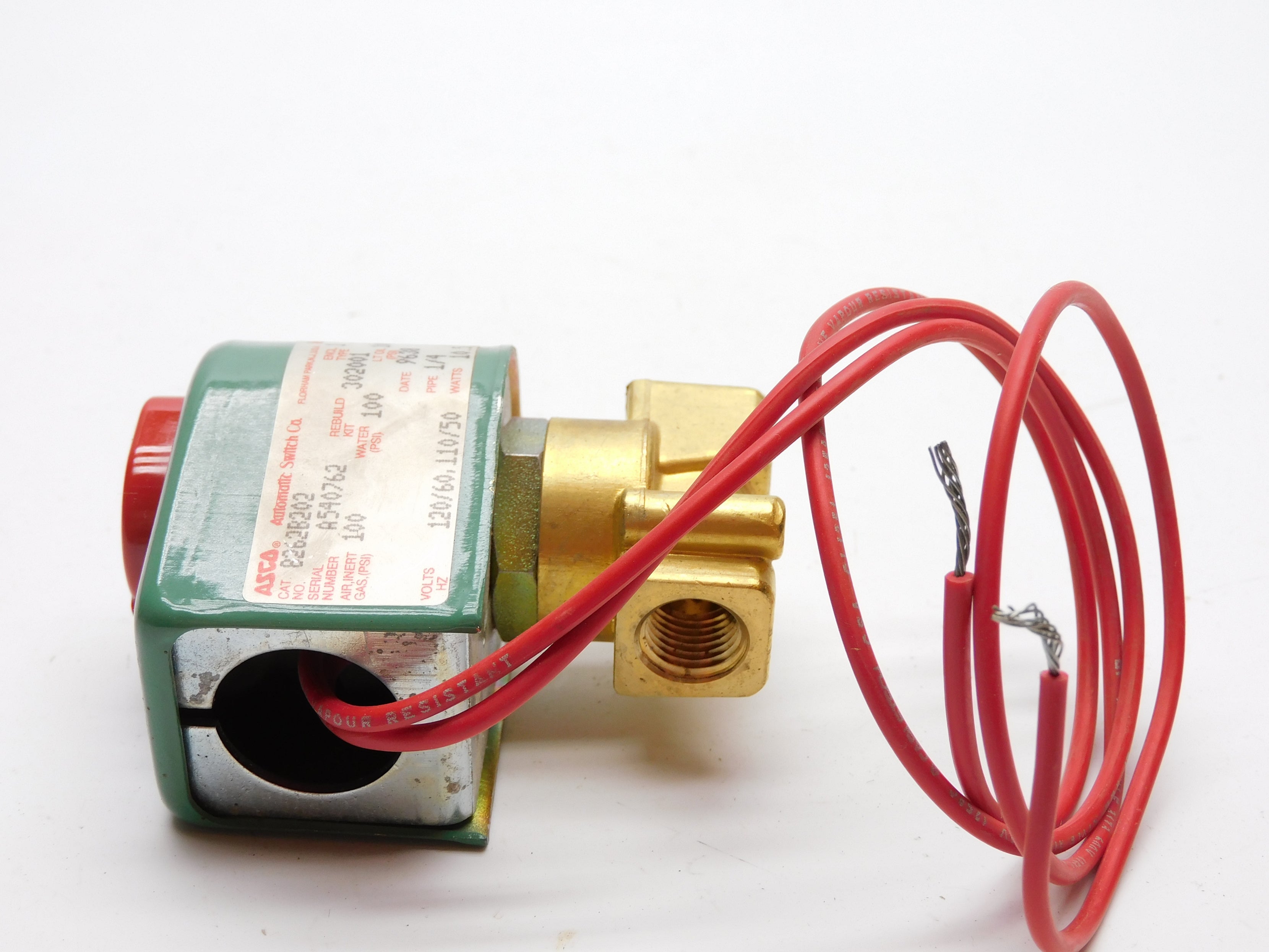 ASCO 8262B202 120/60 110/50 100PSI NSMP