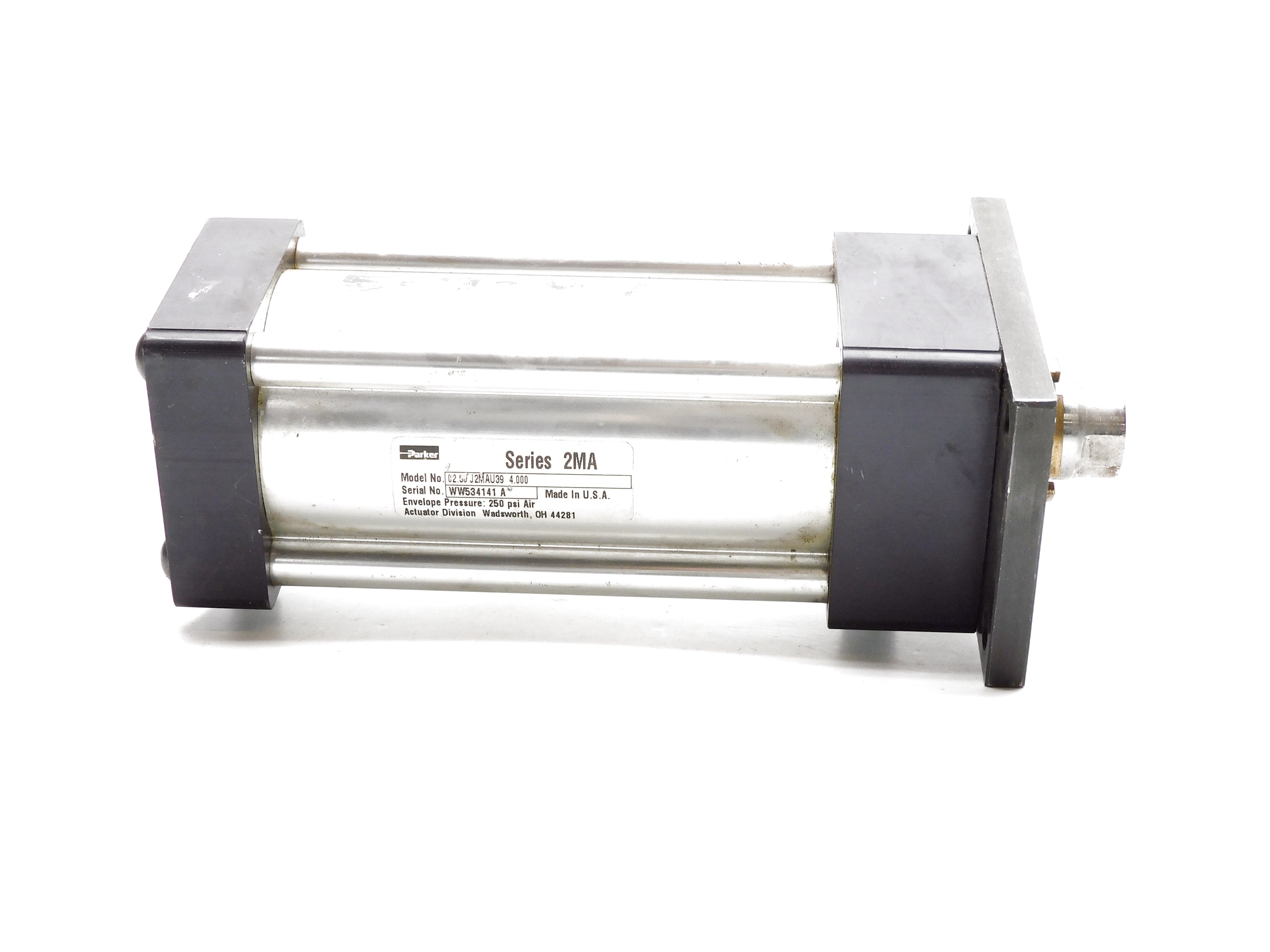 PARKER 02.50J2MAU394.000 250PSI UNMP