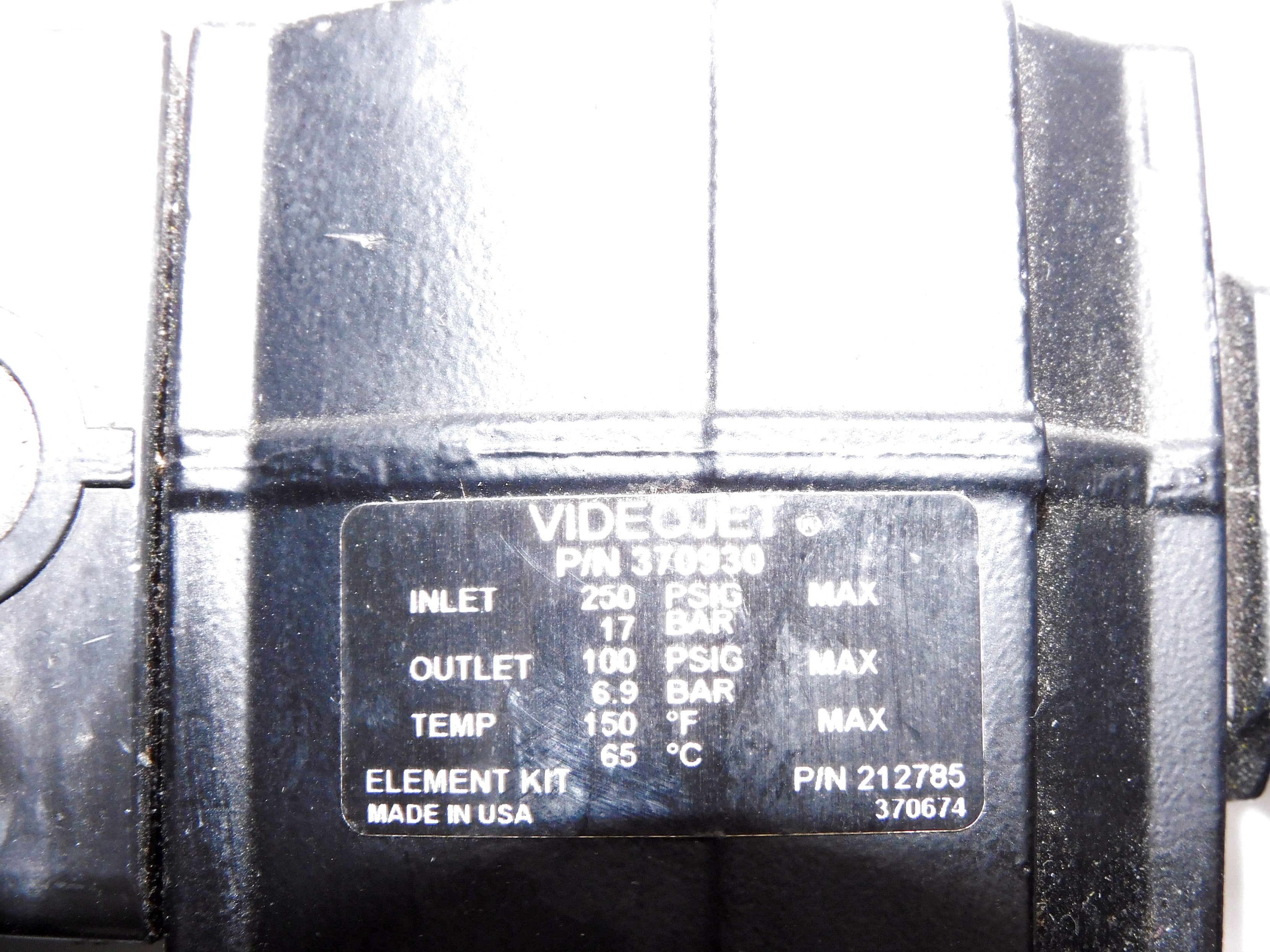 VIDEOJET 370930 UNMP