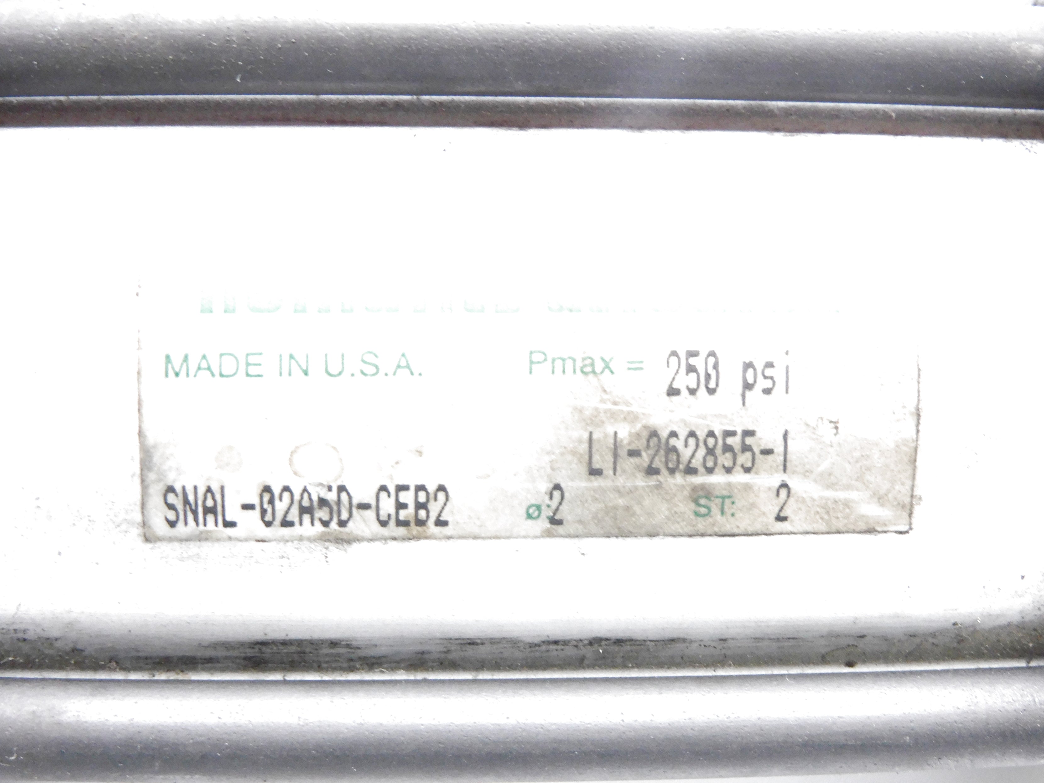 NUMATICS SNAL-02A5D-CEB2 250PSI UNMP