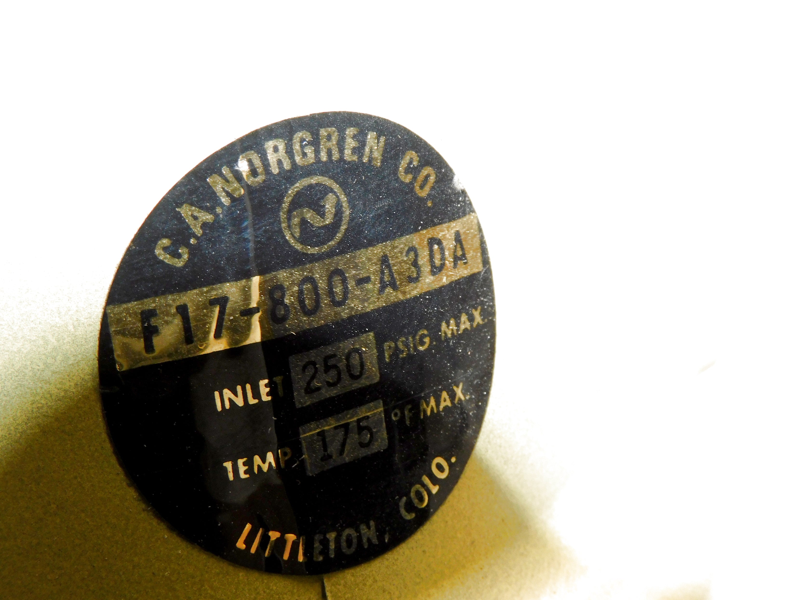 NORGREN F17-800-A3DA UNMP