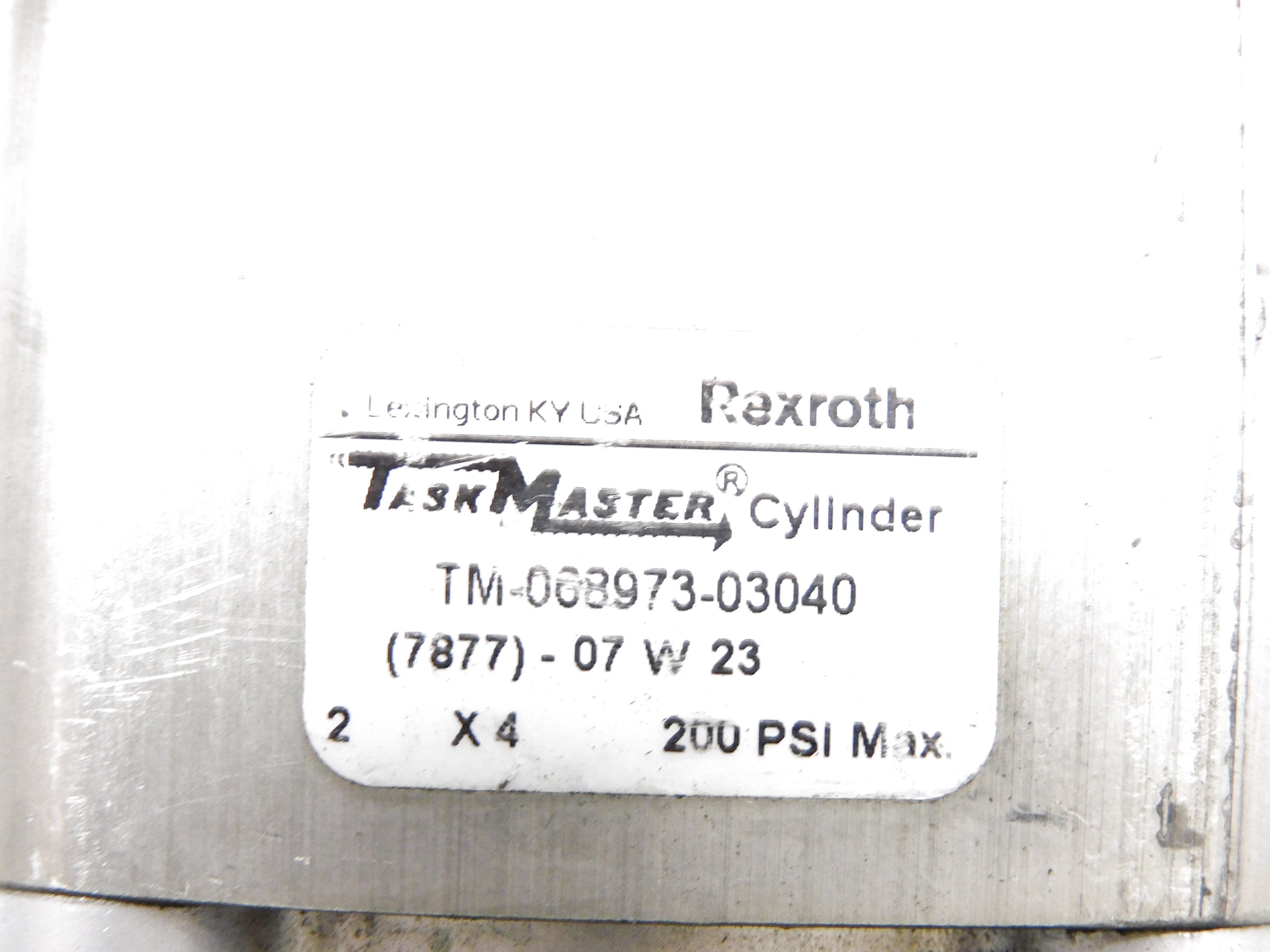REXROTH TM-068973-03040 200PSI (AS PICTURED) UNMP