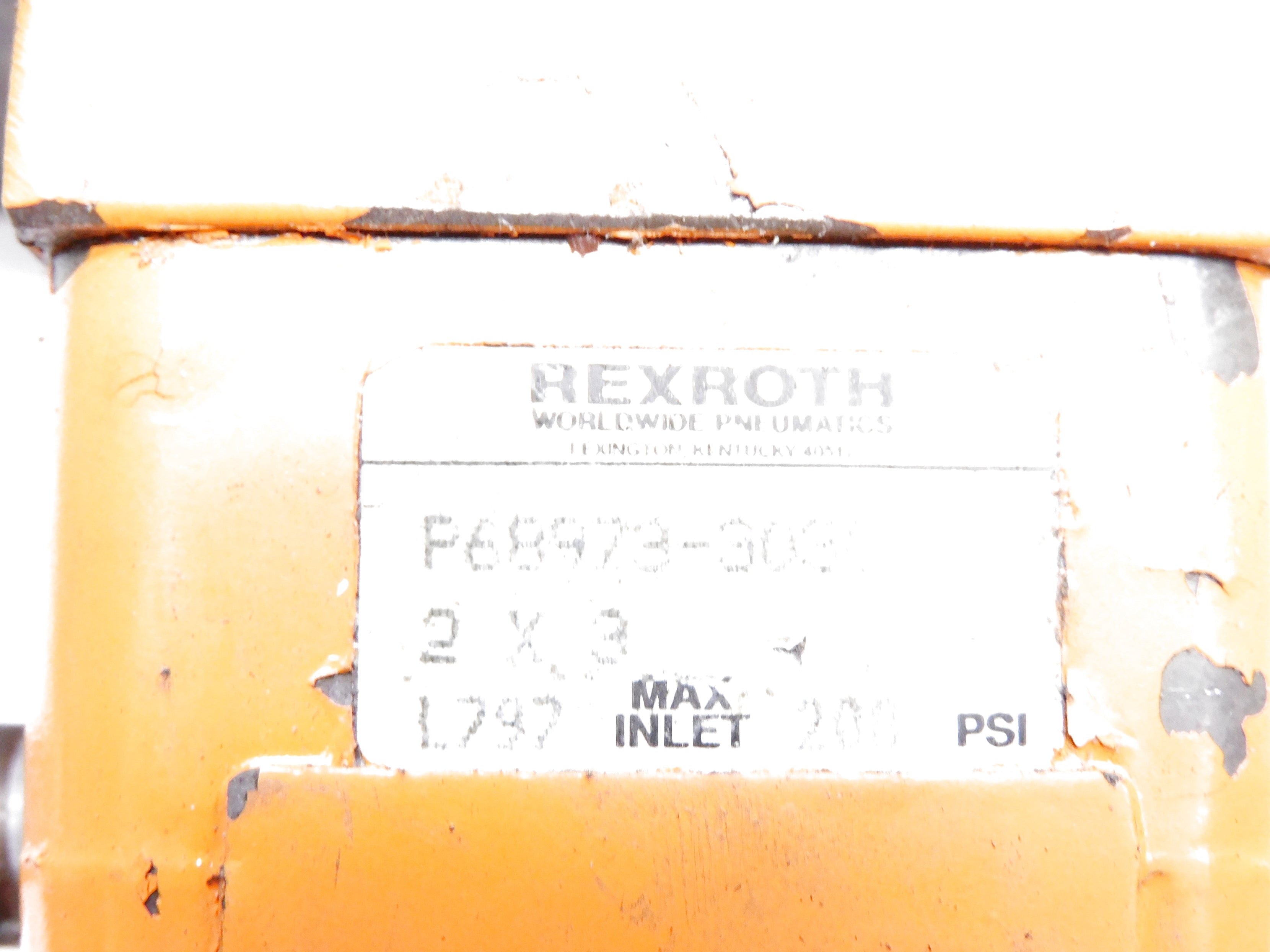 REXROTH P68973-3030 200PSI (AS PICTURED) UNMP