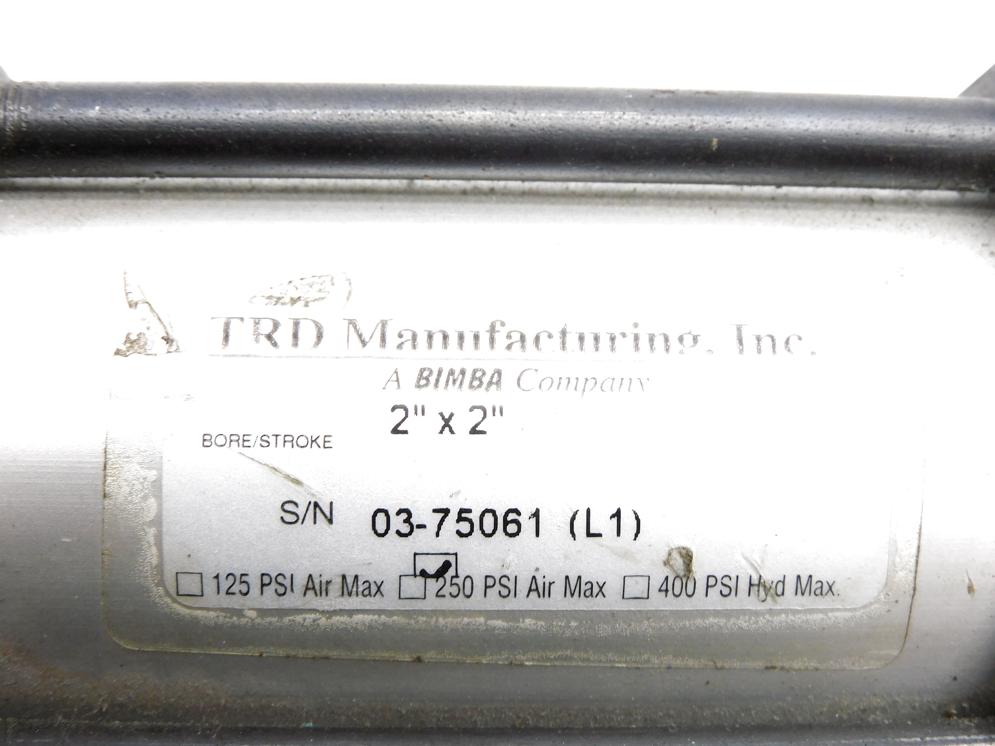 TRD MANUFACTURING 2X2 250SPI (AS PICTURED) UNMP