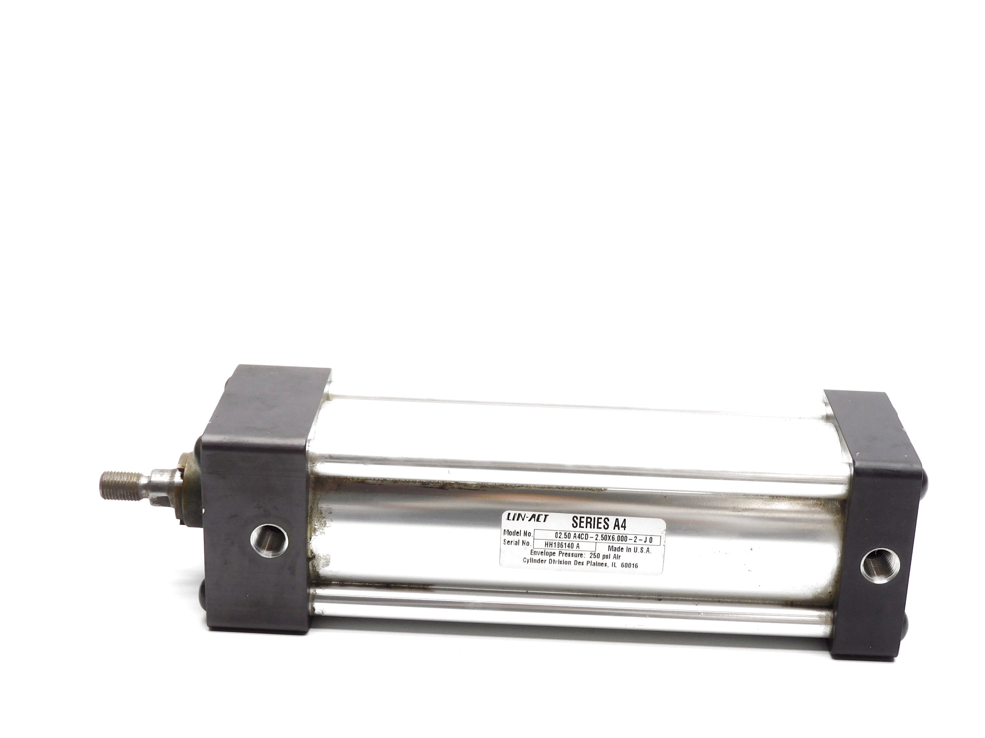 LIN-ACT 02.50A4CD-2.50X6.000-2-J0 250PSI UNMP