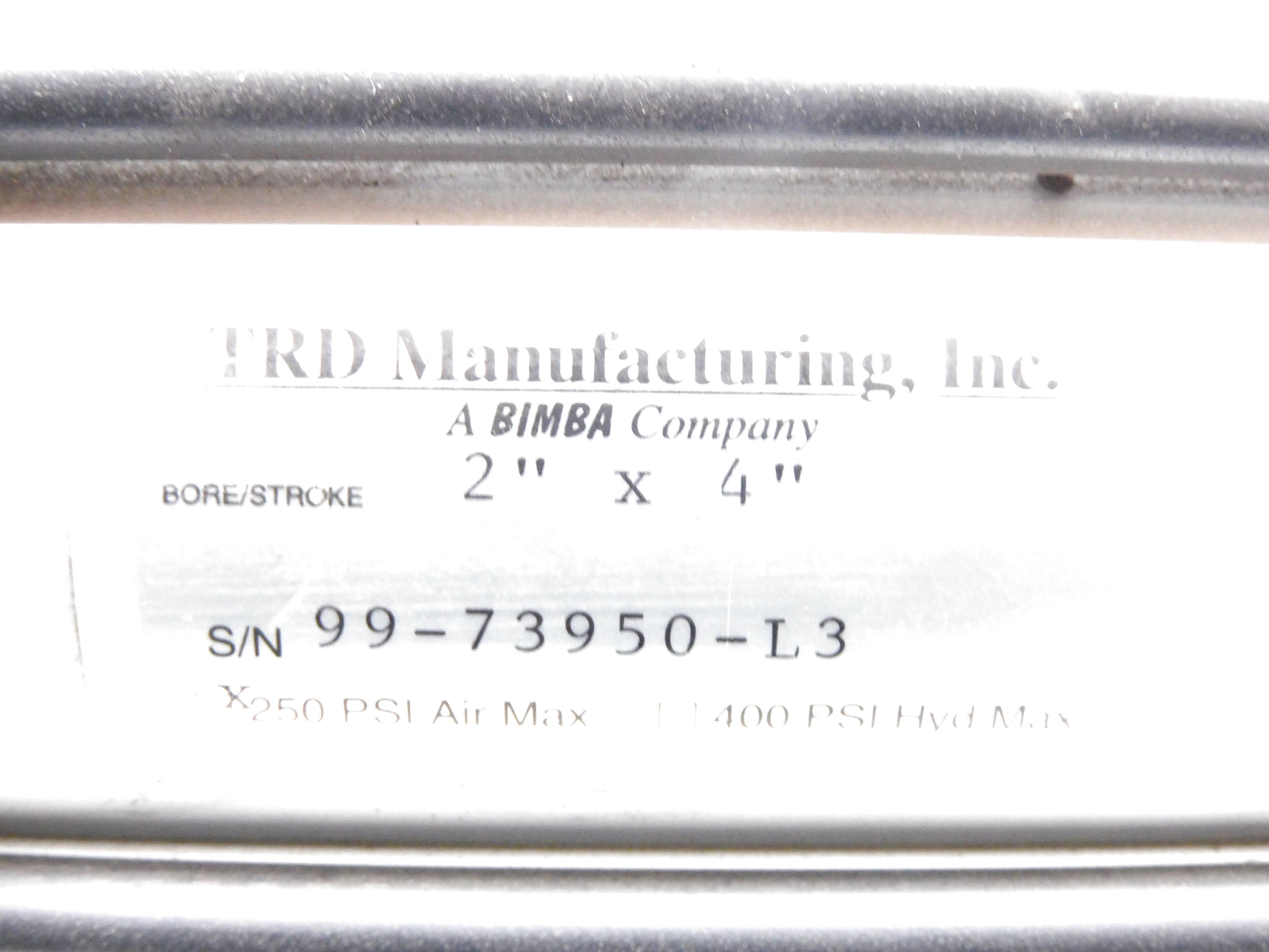 TRD MANUFACTURING 2X4 250PSI UNMP