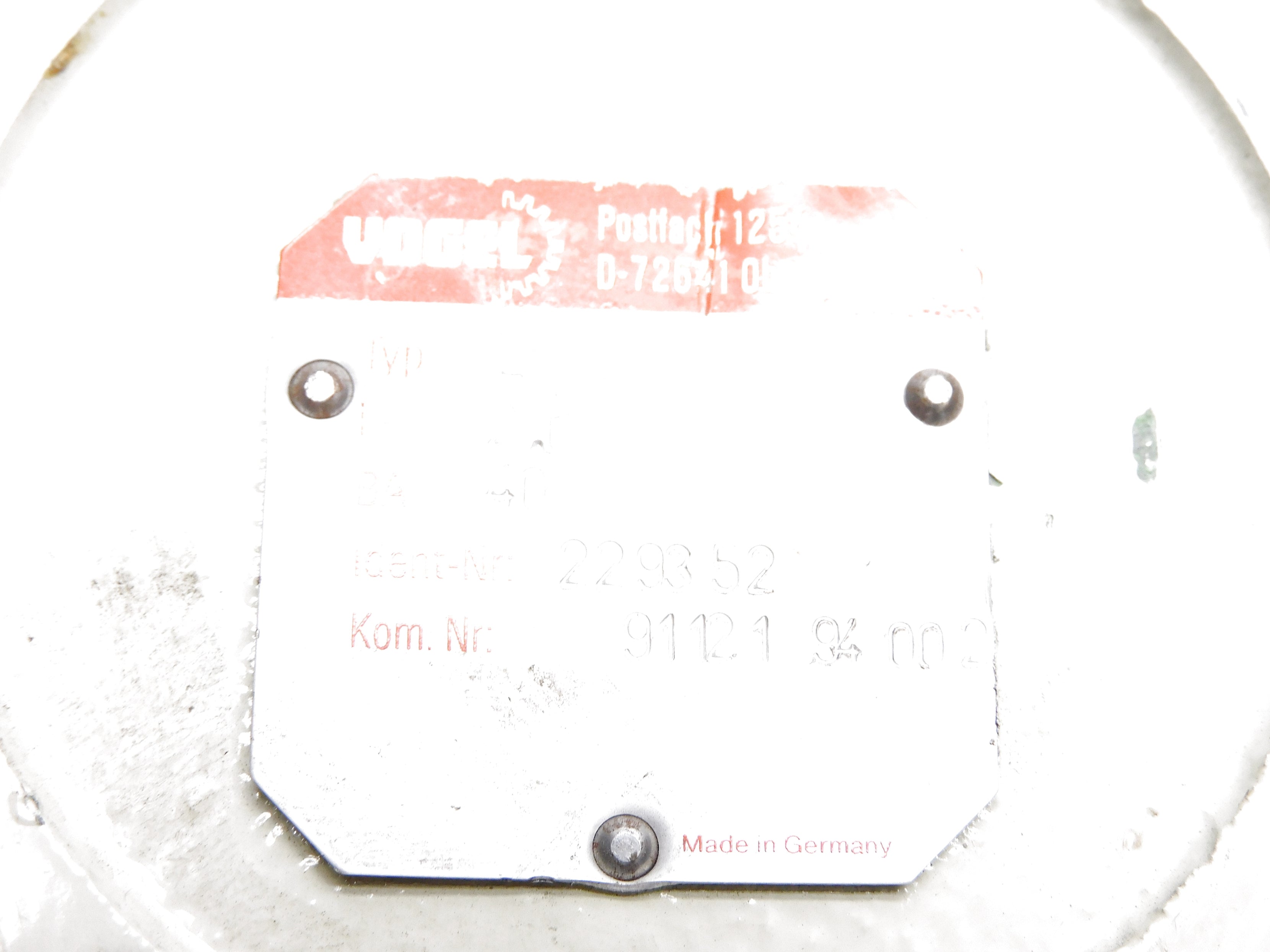 VOGEL 229352 UNMP