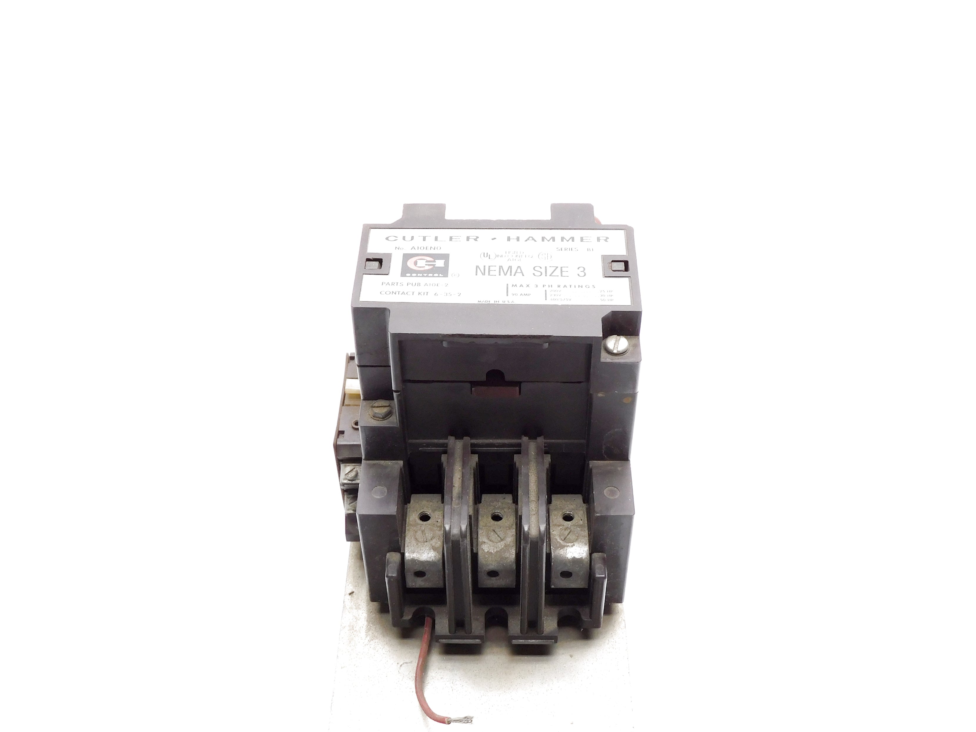 CUTLER HAMMER A10EN0 SER. B1 110/120V UNMP