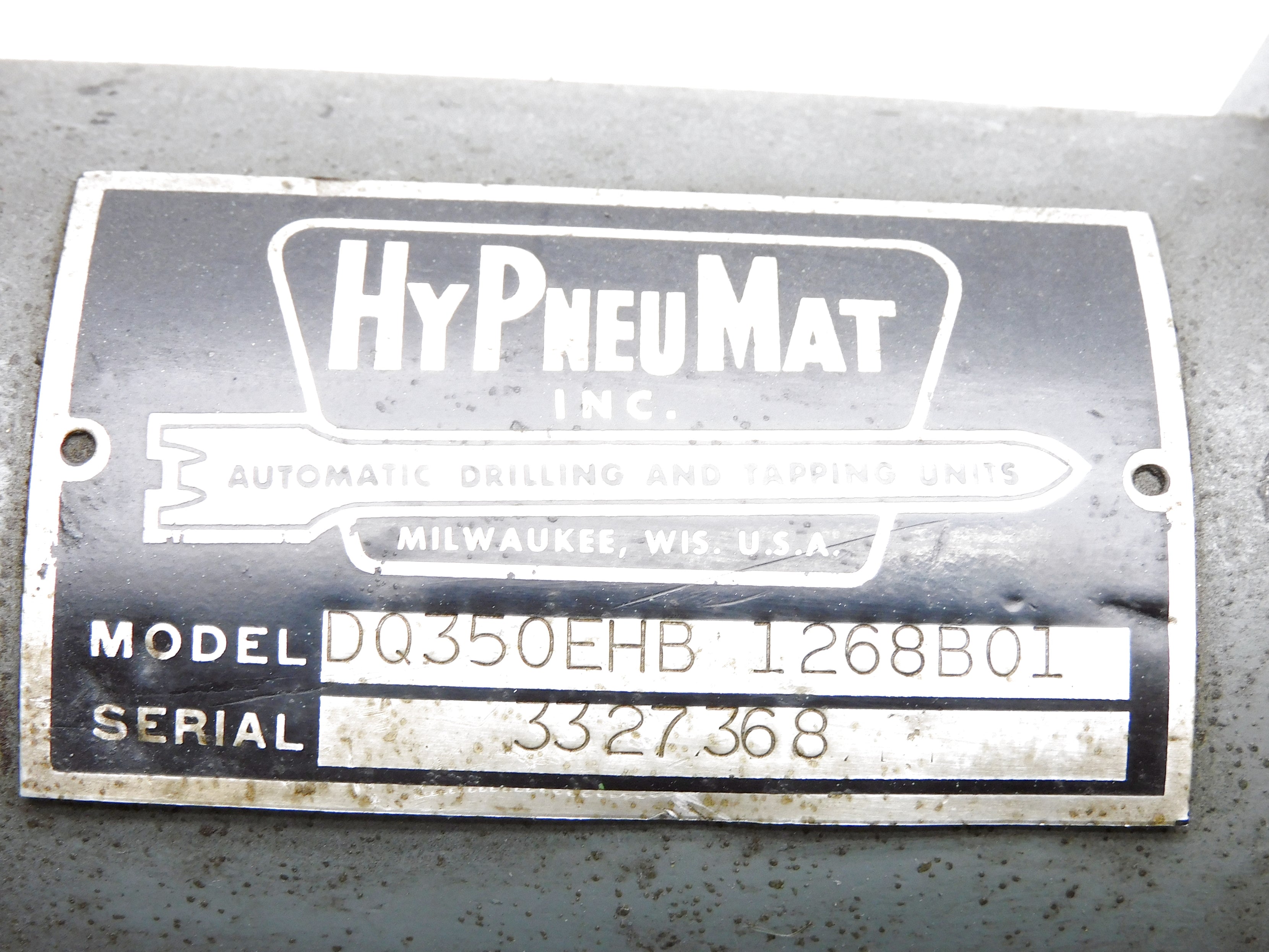 HYPNEUMAT DQ350EHB 1268B01 UNMP