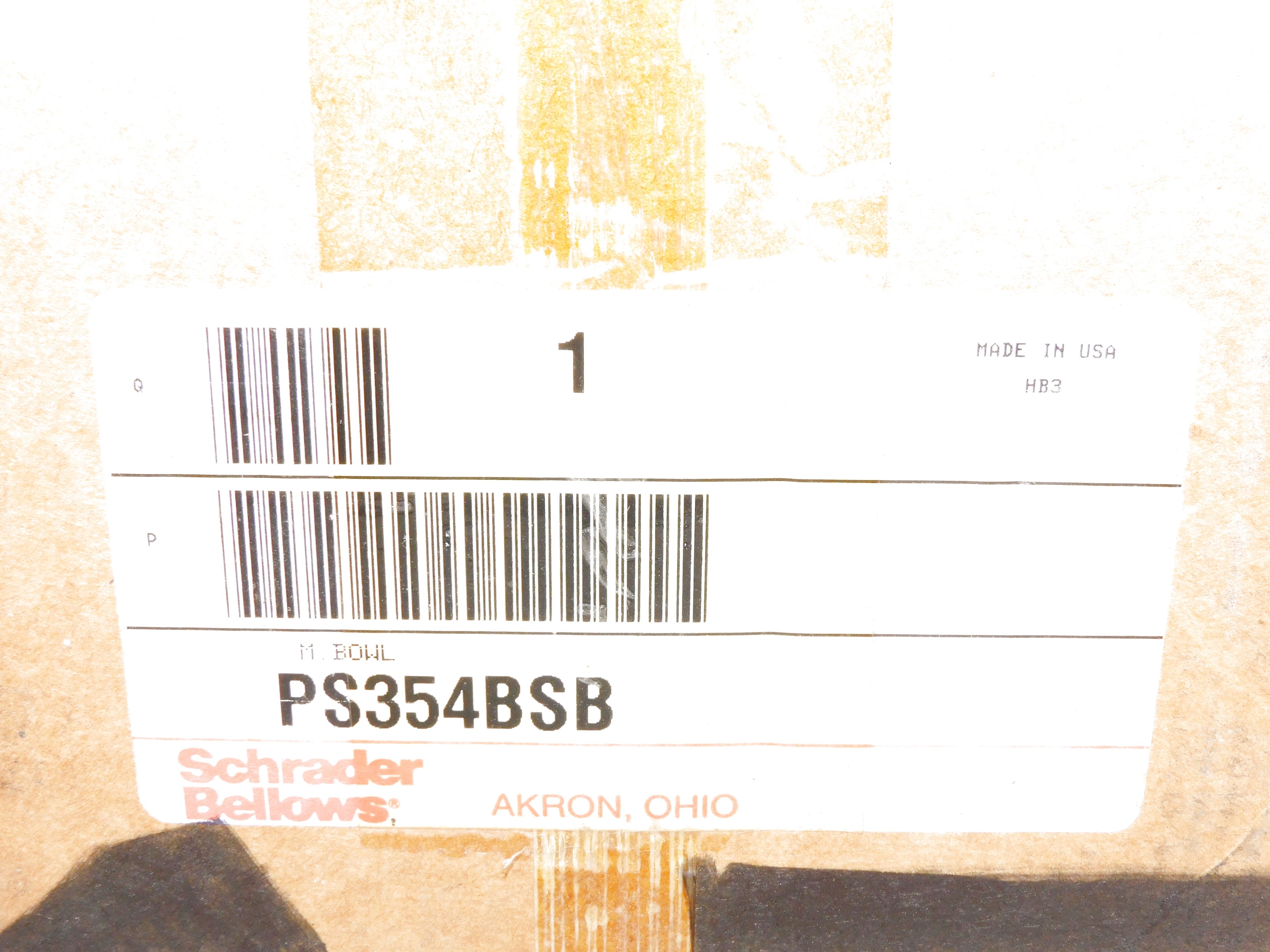 SCHRADER BELLOWS PS354BSB NSMP