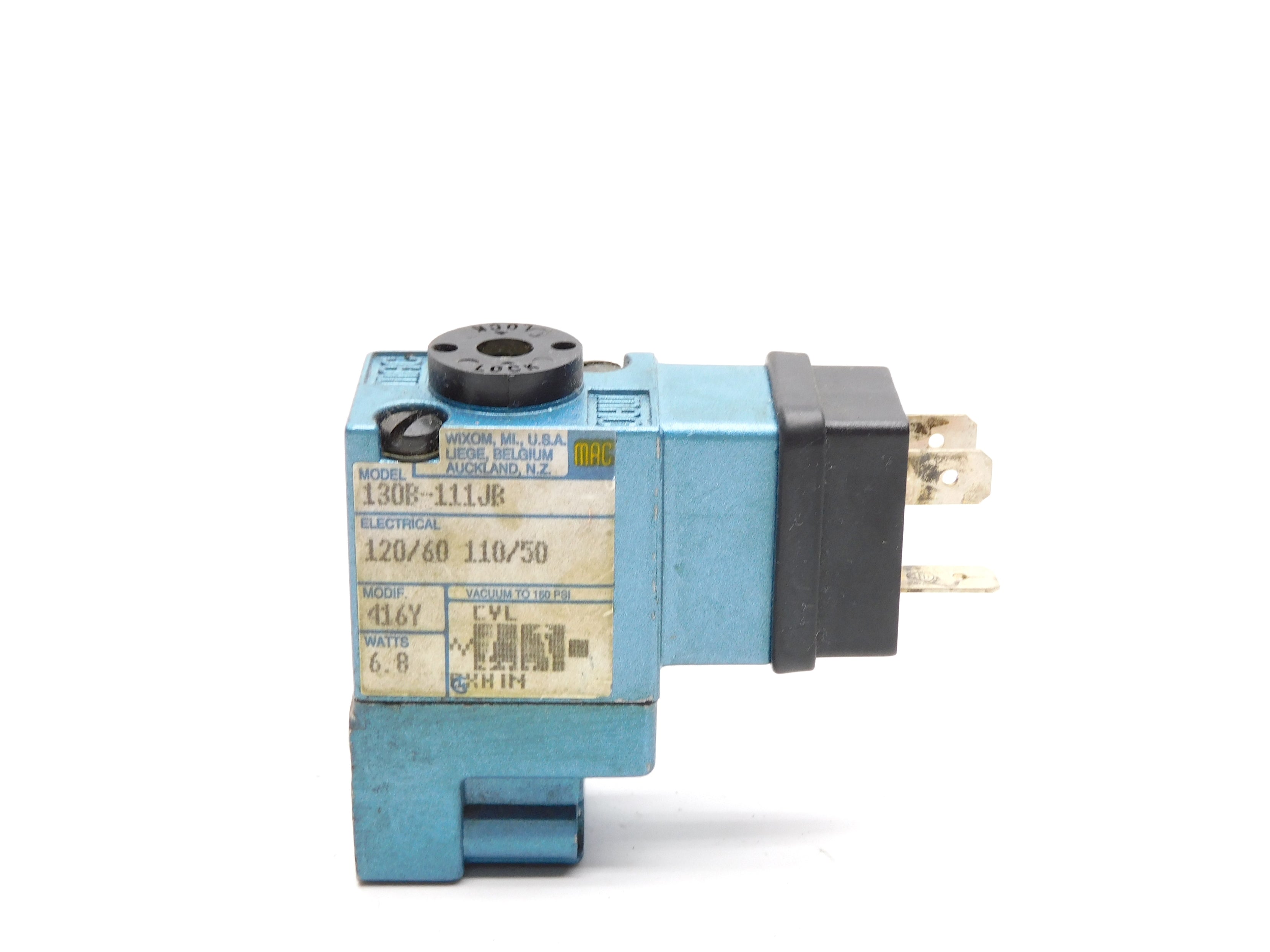 MAC 130B-111JB 120/60 110/50 150PSI (AS PICTURED) UNMP