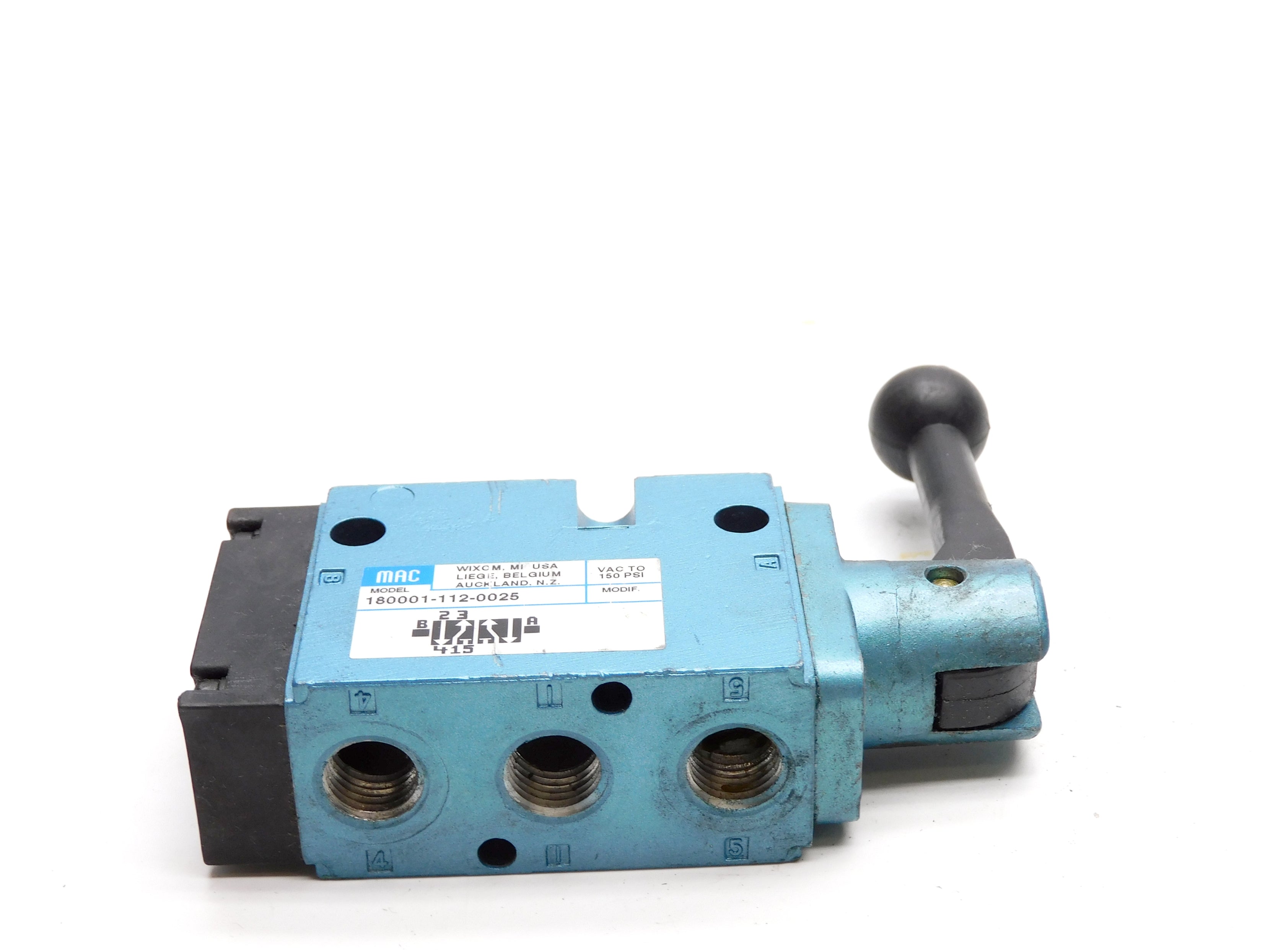 MAC 180001-112-0025 150PSI UNMP