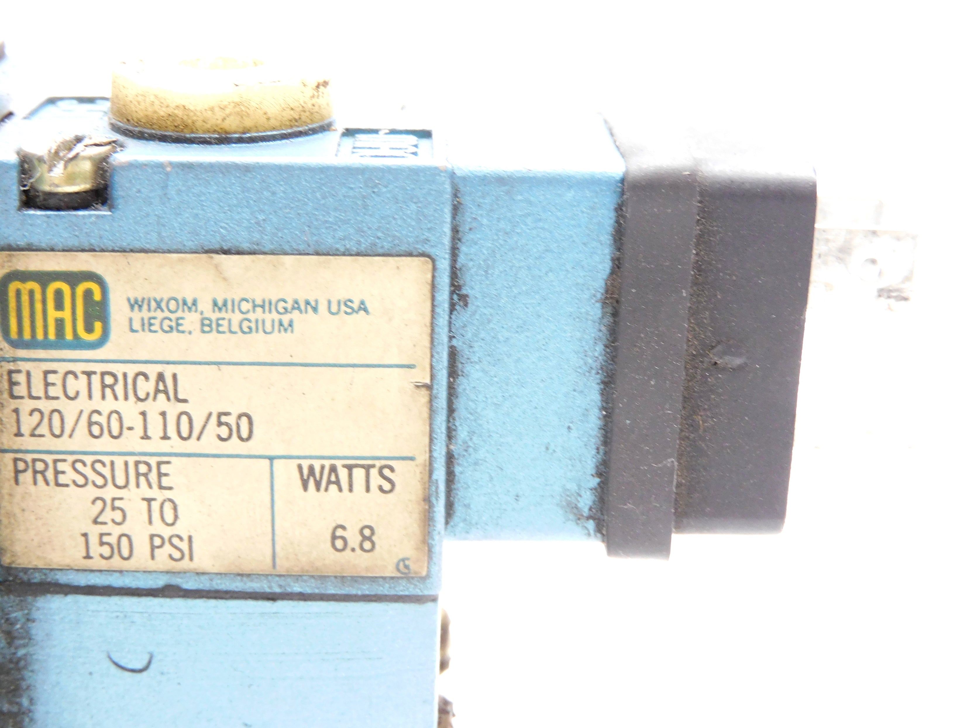 MAC 6332D-231-PM-111JB 120/60 110/50 150PSI (AS PICTURED) UNMP