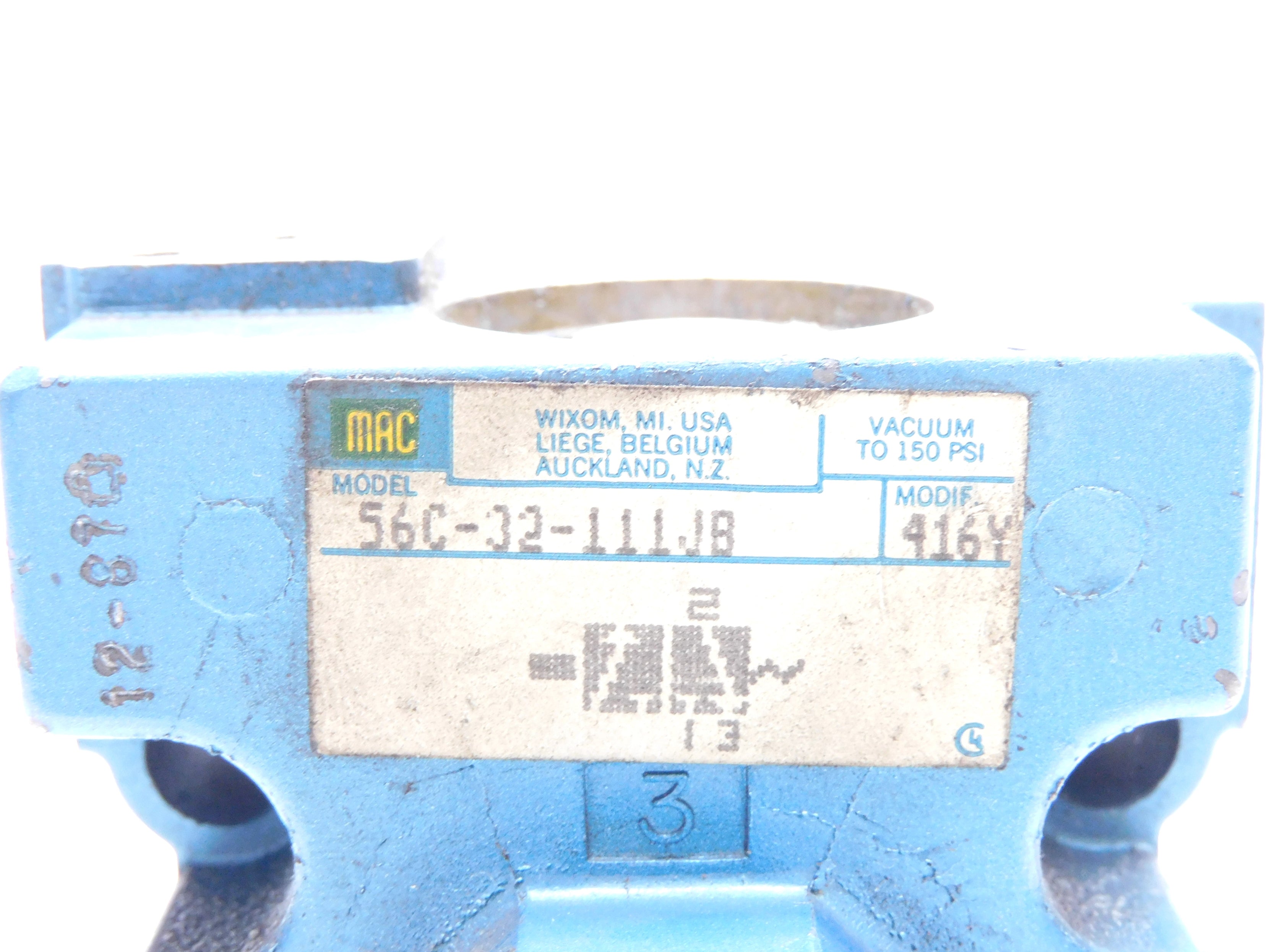 MAC 56C-32-111JB 150PSI (AS PICTURED) UNMP
