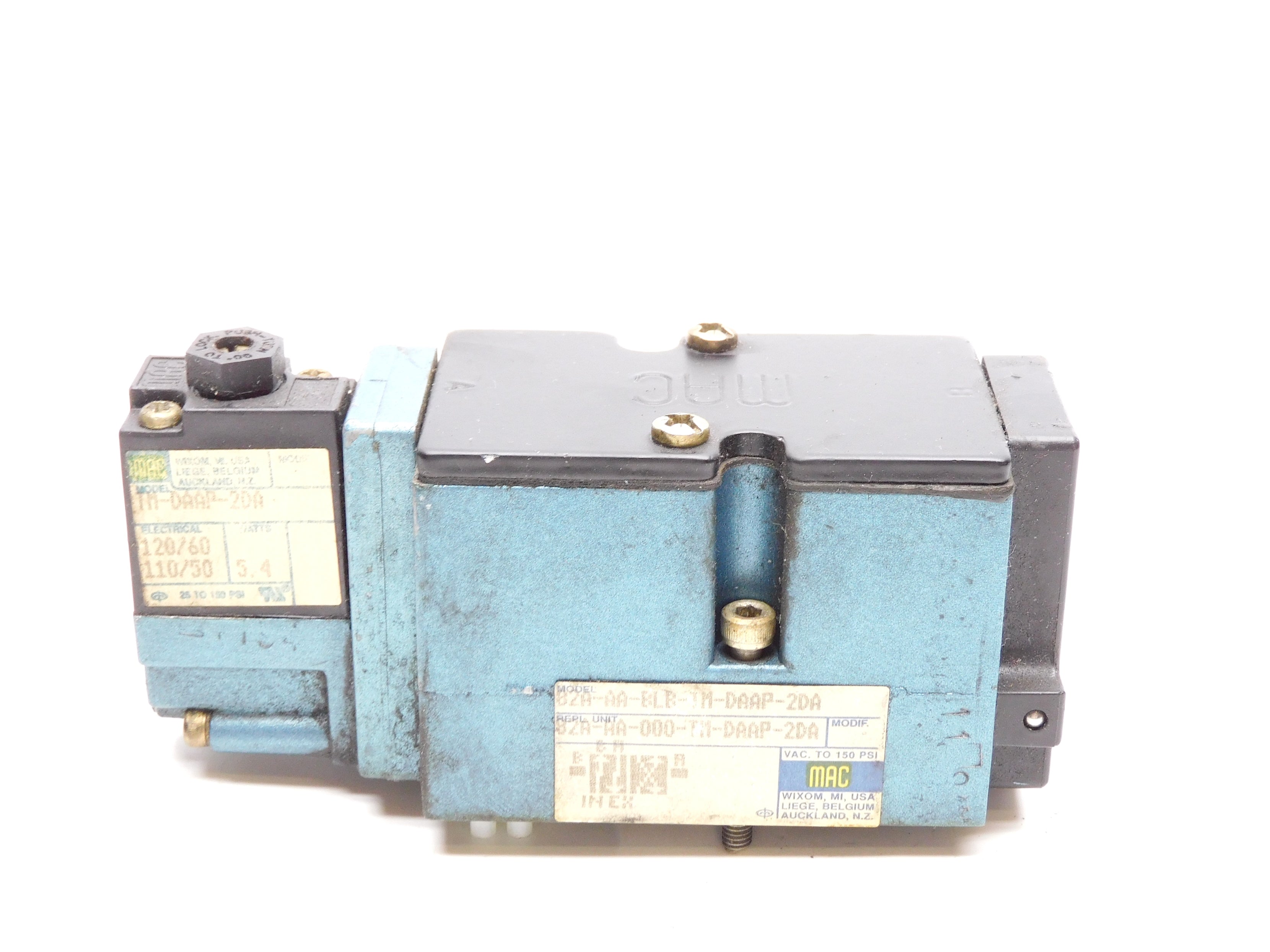 MAC 82A-AA-BLB-TM-DAAP-2DA 120/60 110/50 150PSI UNMP