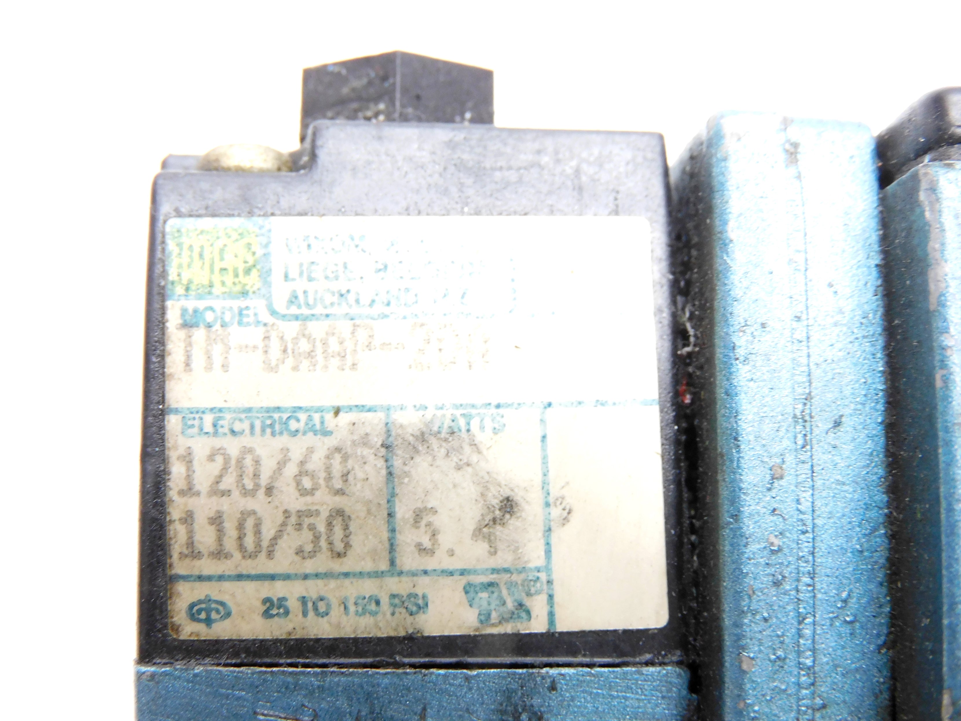 MAC 82A-AA-BLB-TM-DAAP-2DA 120/60 110/50 150PSI UNMP