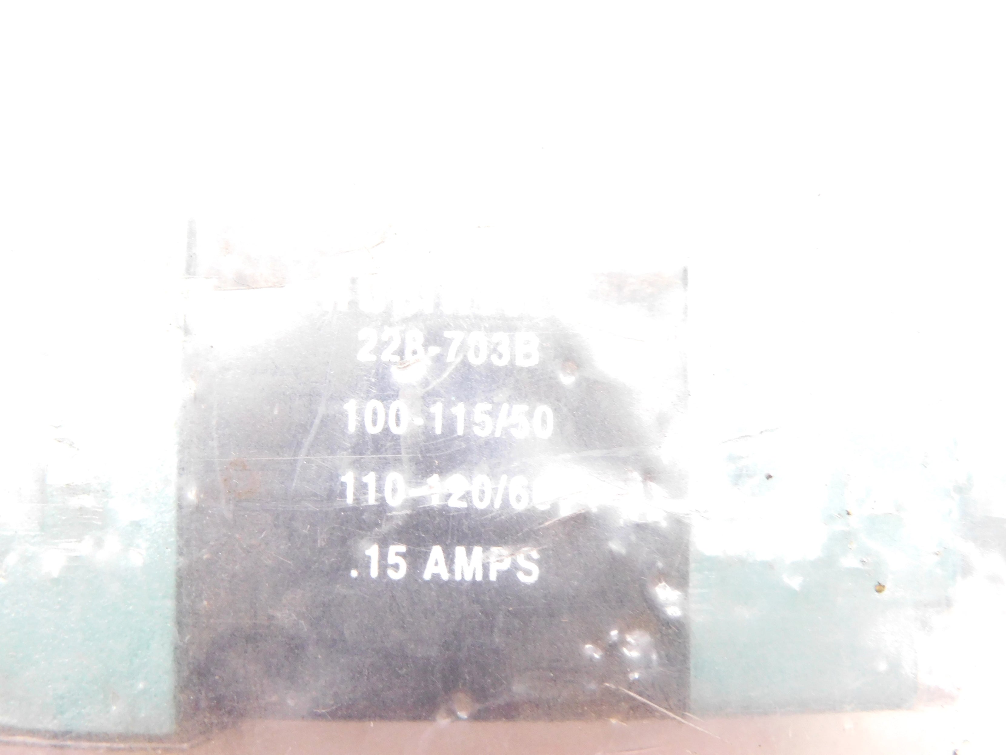 NUMATICS 081SA400K011B30 100-115/50 110-120/60 150PSIG NSNP