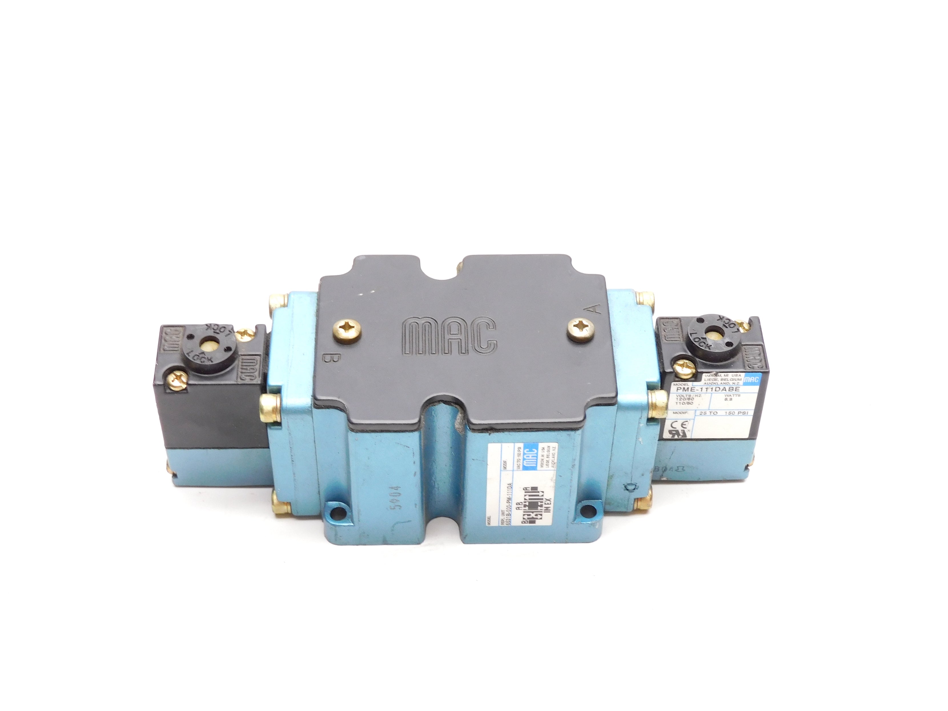 MAC 6531B-000-PM-111DA 120/60 110/50 150PSI NSNP