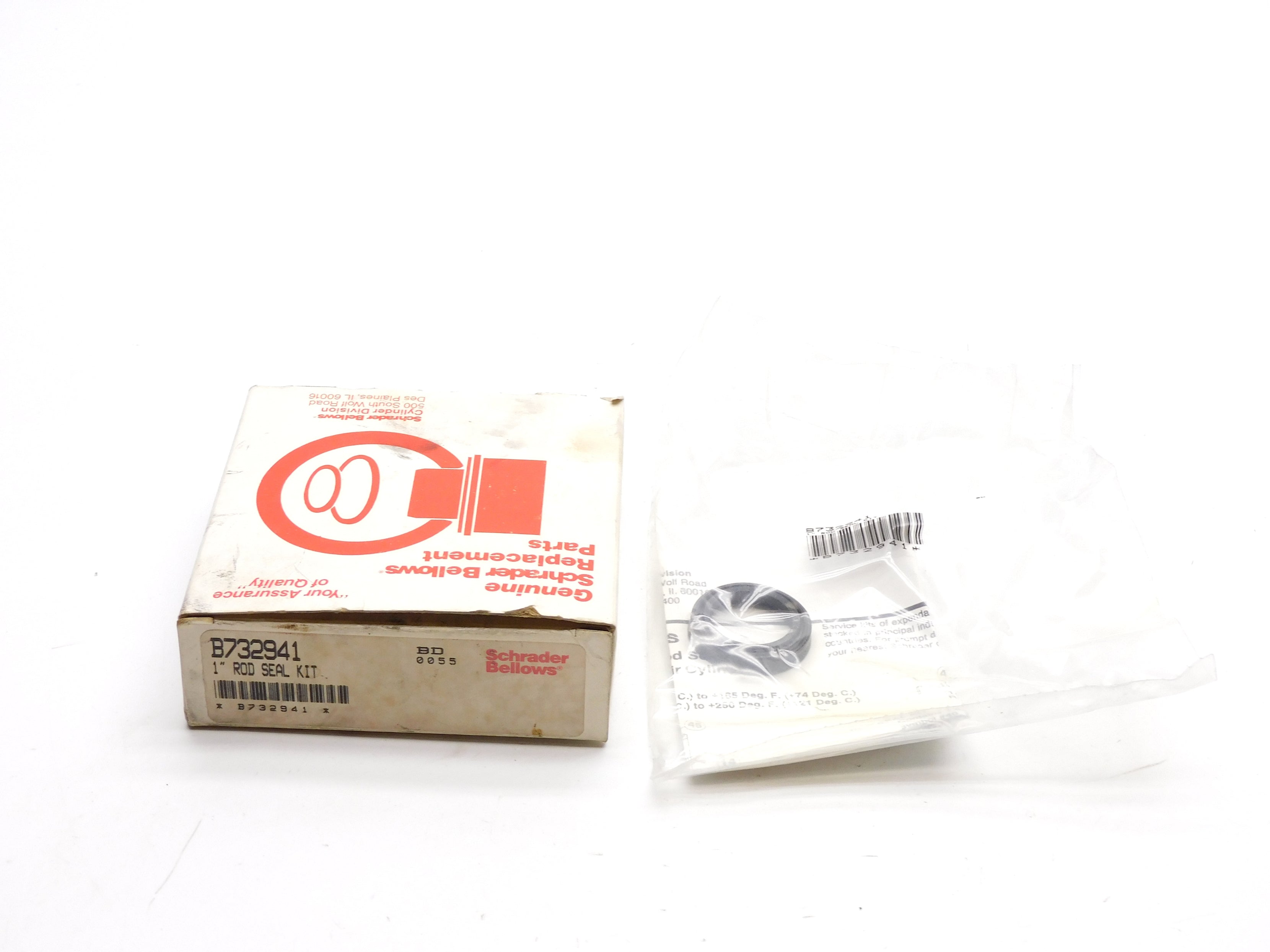 SCHRADER BELLOWS B732941 1" NSMP