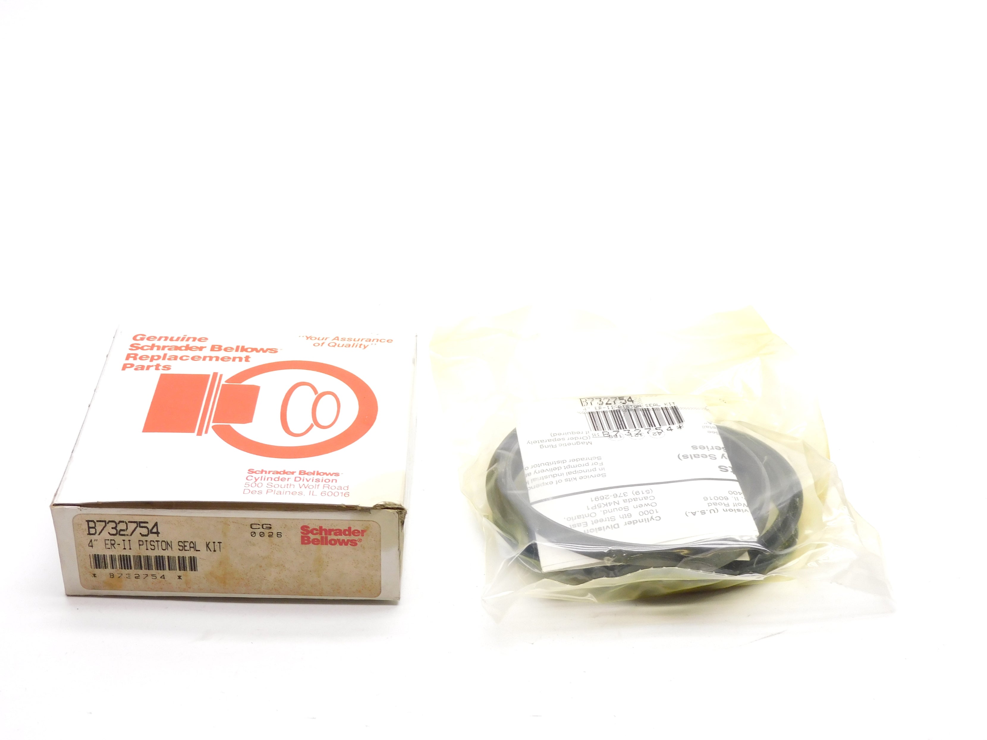 SCHRADER BELLOWS B732754 4" NSMP