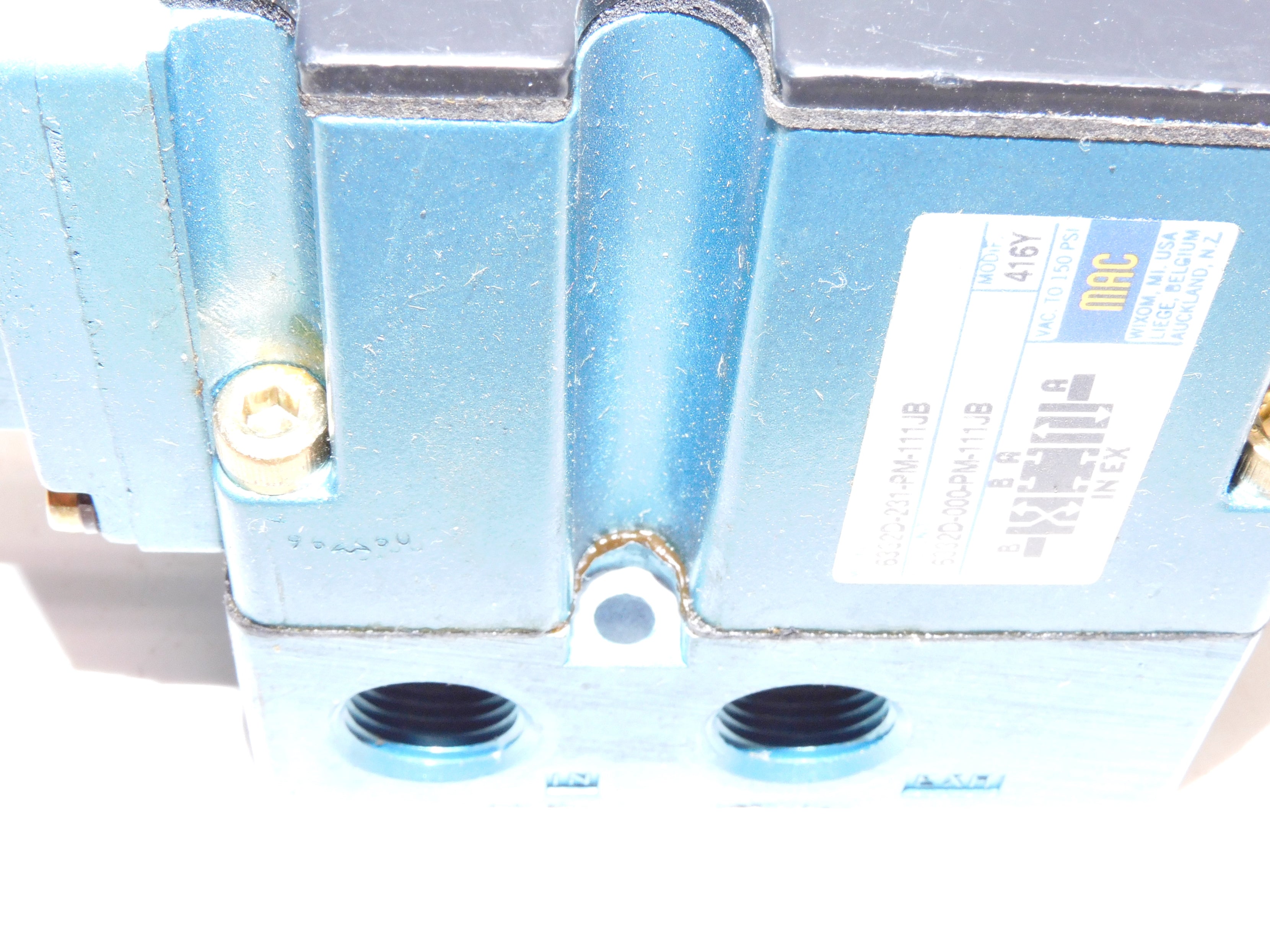 MAC 6332D-231-PM-111JB 120/60 110/50 150PSI (AS PICTURED) NSNP