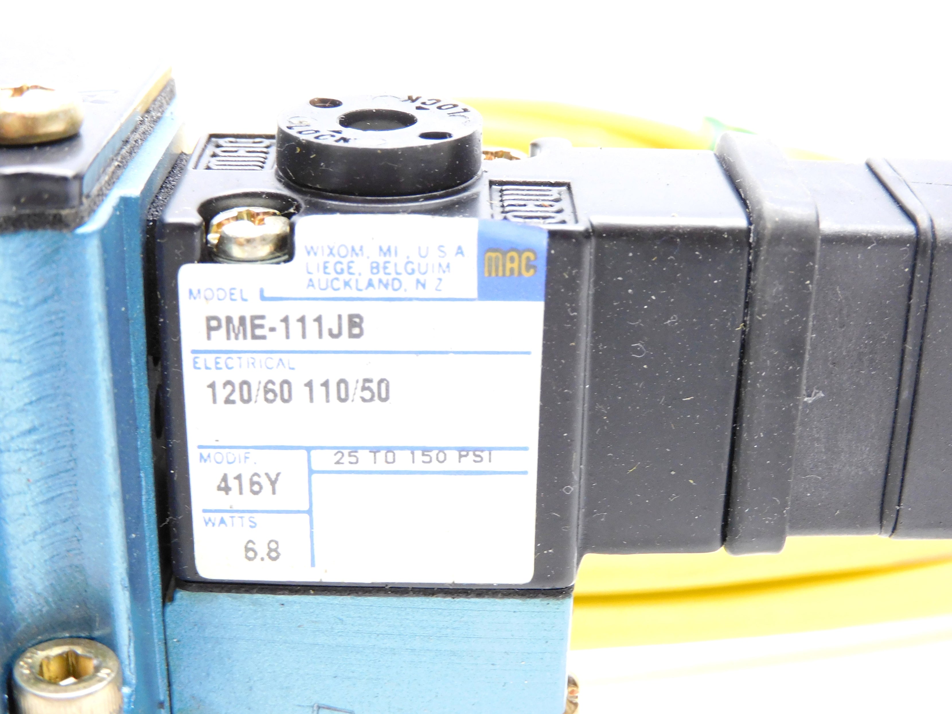 MAC 6332D-231-PM-111JB 120/60 110/50 150PSI (AS PICTURED) NSNP