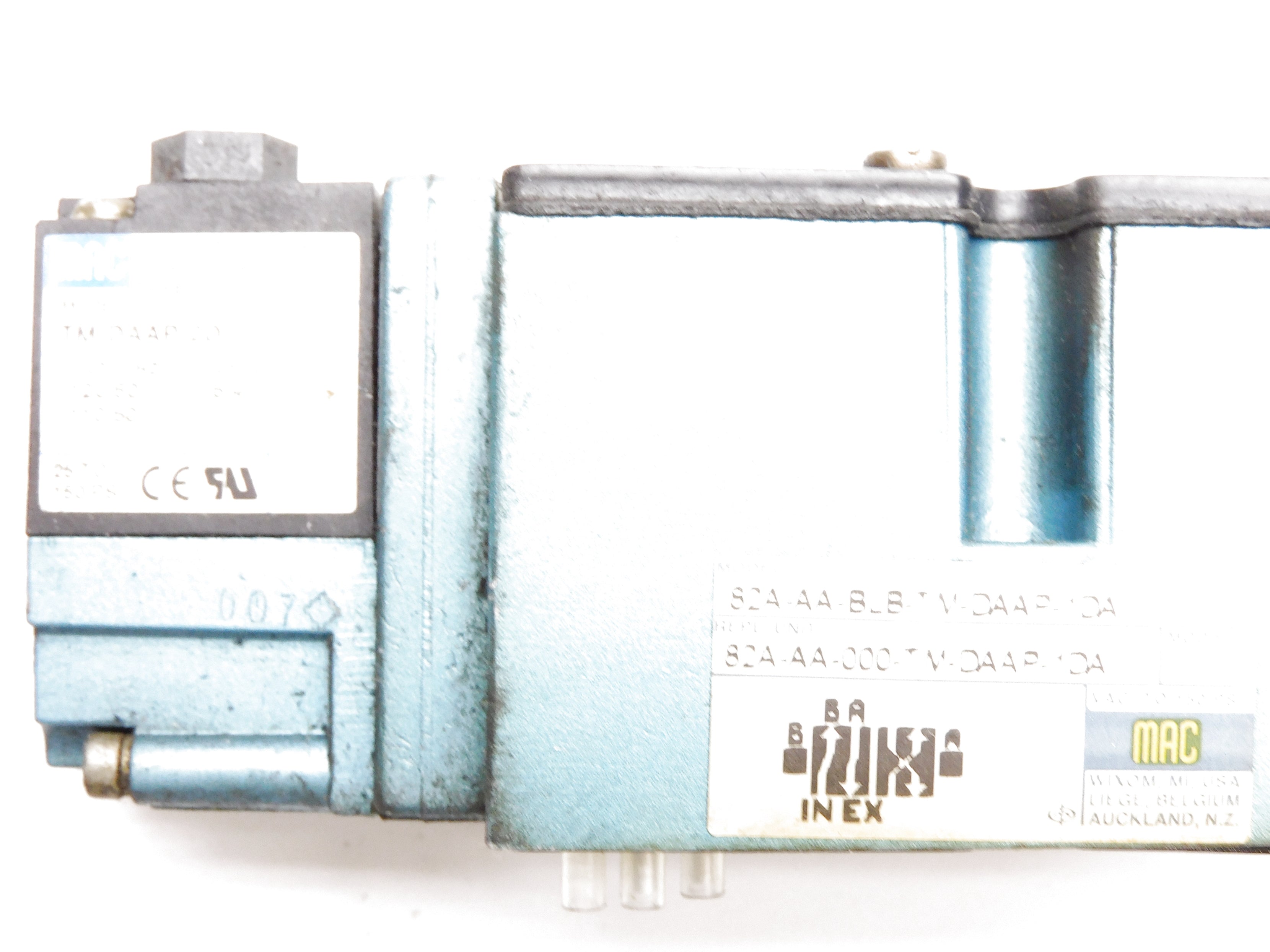 MAC 82A-AA-BLB-TM-DAAP-1DA 120/60 110/50 150PSI UNMP