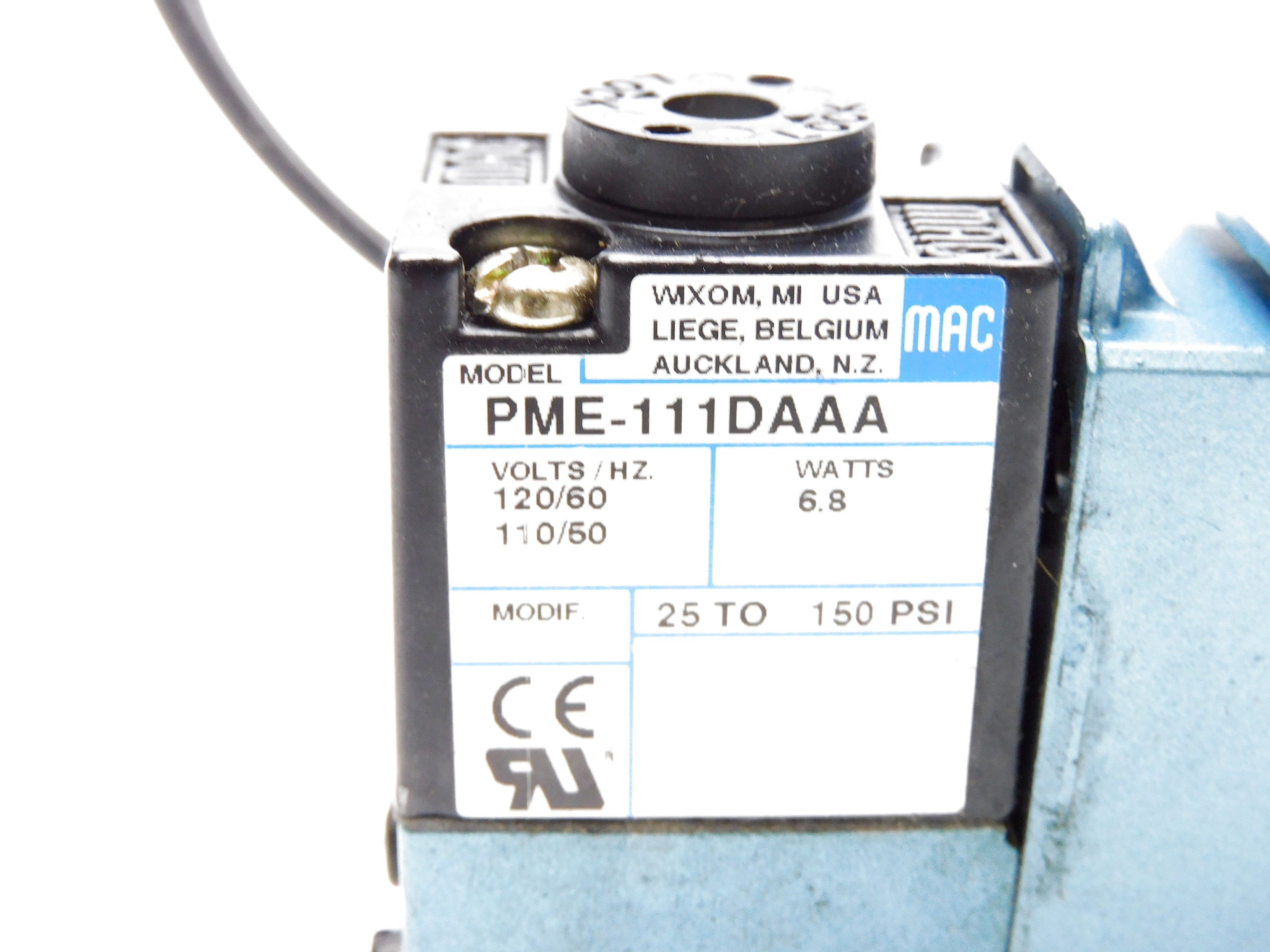 MAC 811C-PM-111DA-143 120/60 110/50 150PSI NSNP