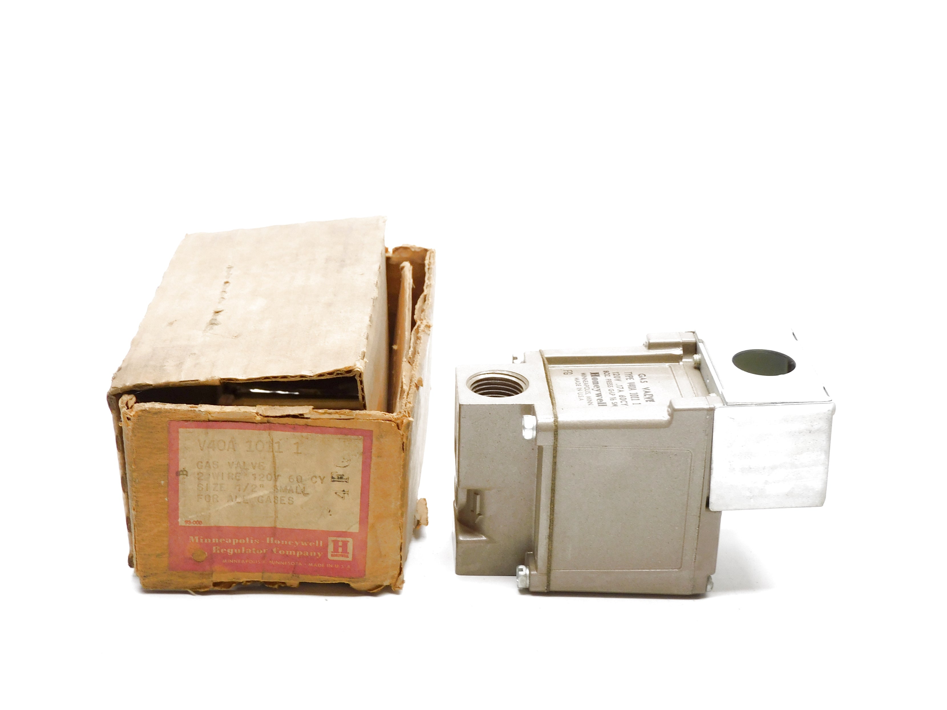 HONEYWELL V40A10111 120V 1/2" NSMP