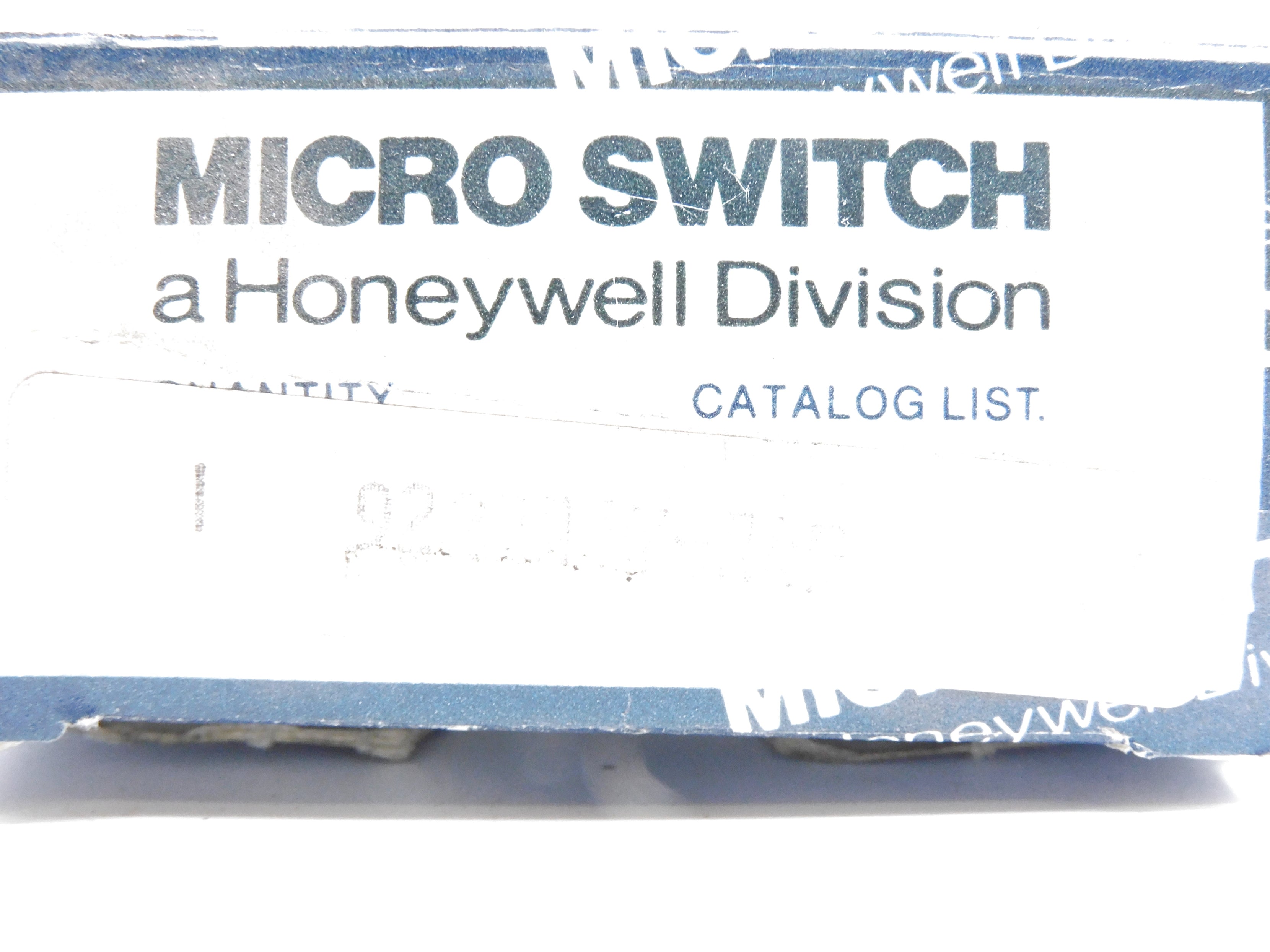 MICRO SWITCH 922AA1Y-A4P NSMP
