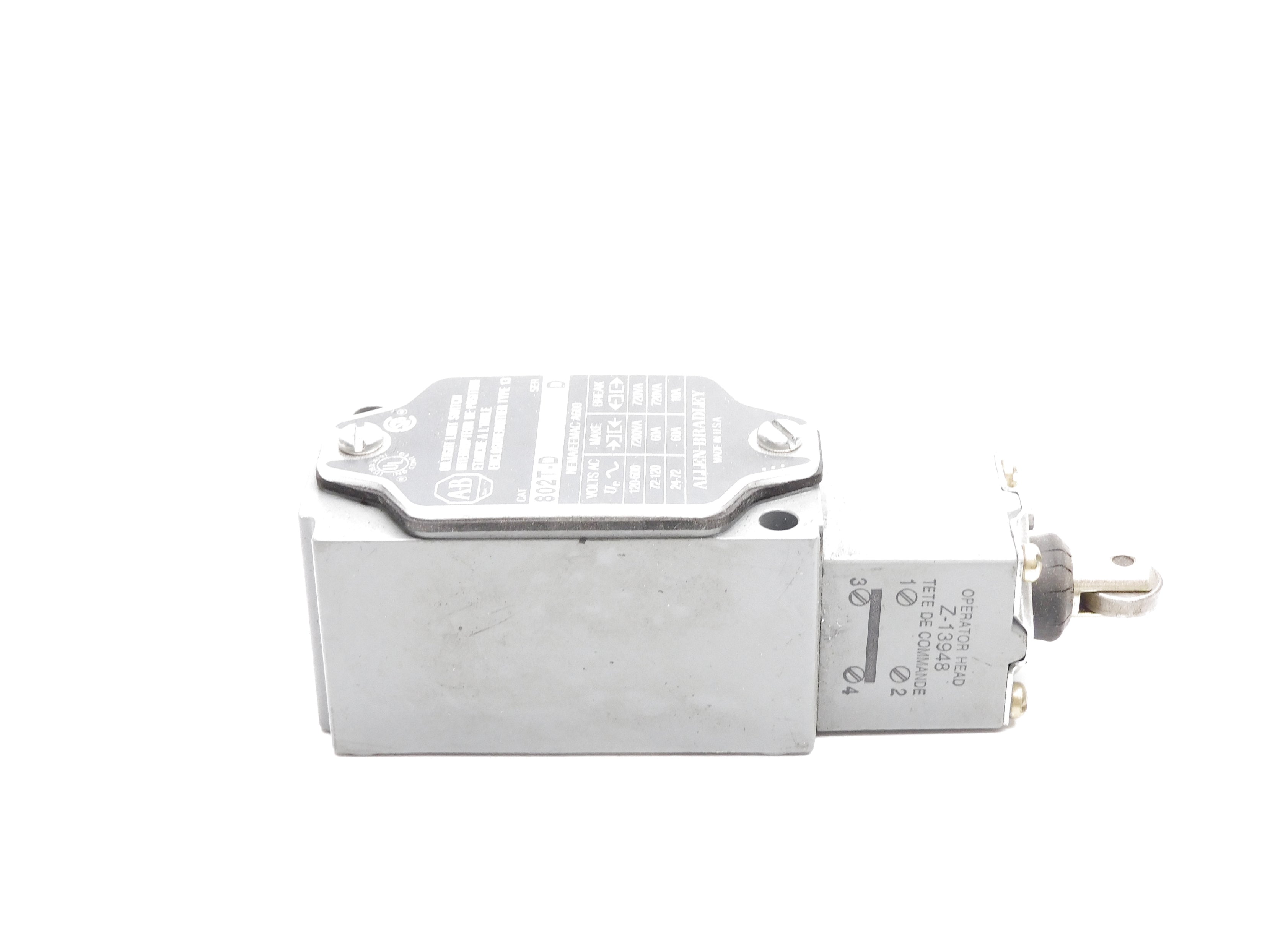 ALLEN BRADLEY 802T-D SER. D (AS PICTURED) UNMP