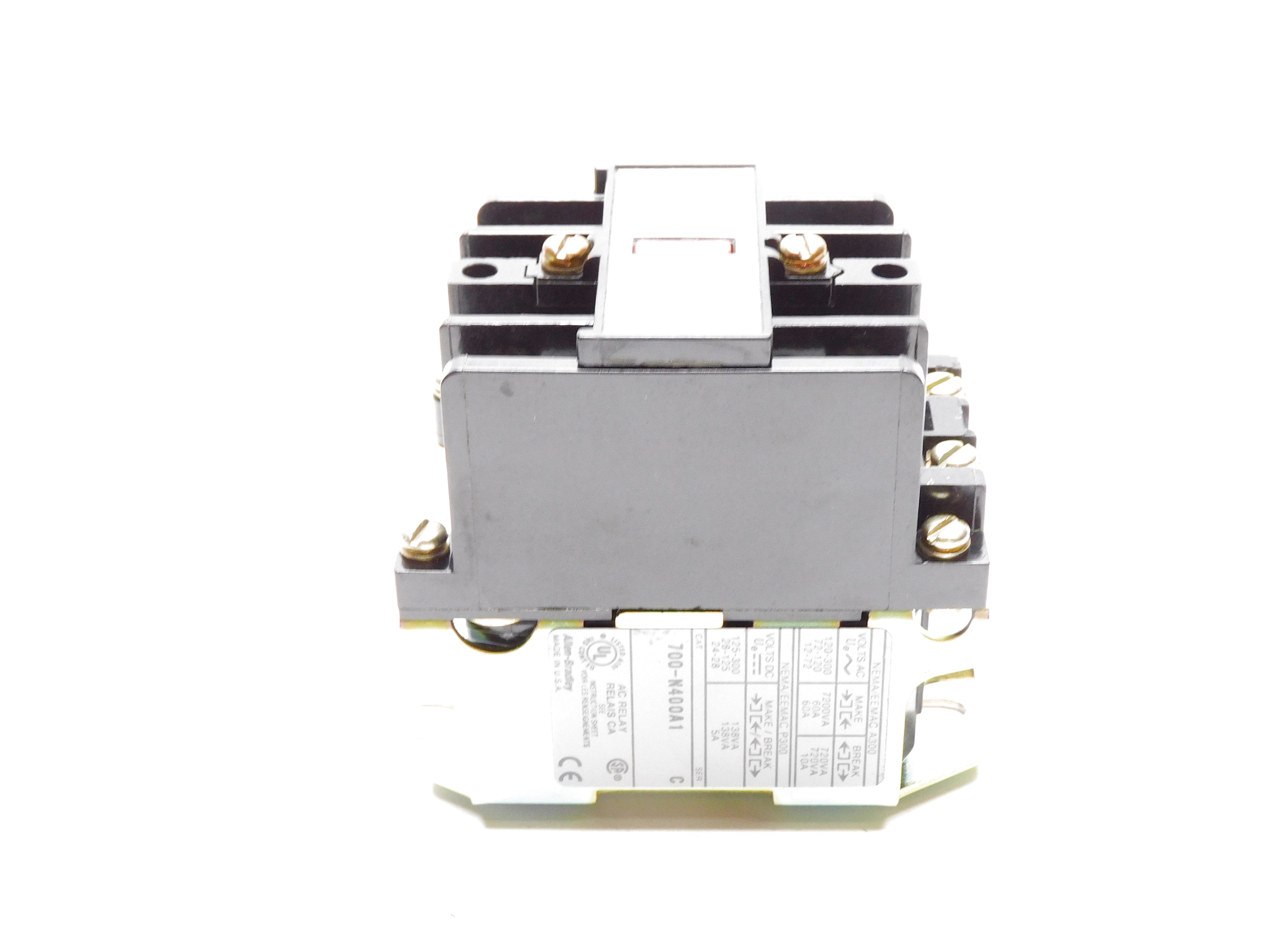 ALLEN BRADLEY 700-N400A1 SER. C 120/110V NSNP