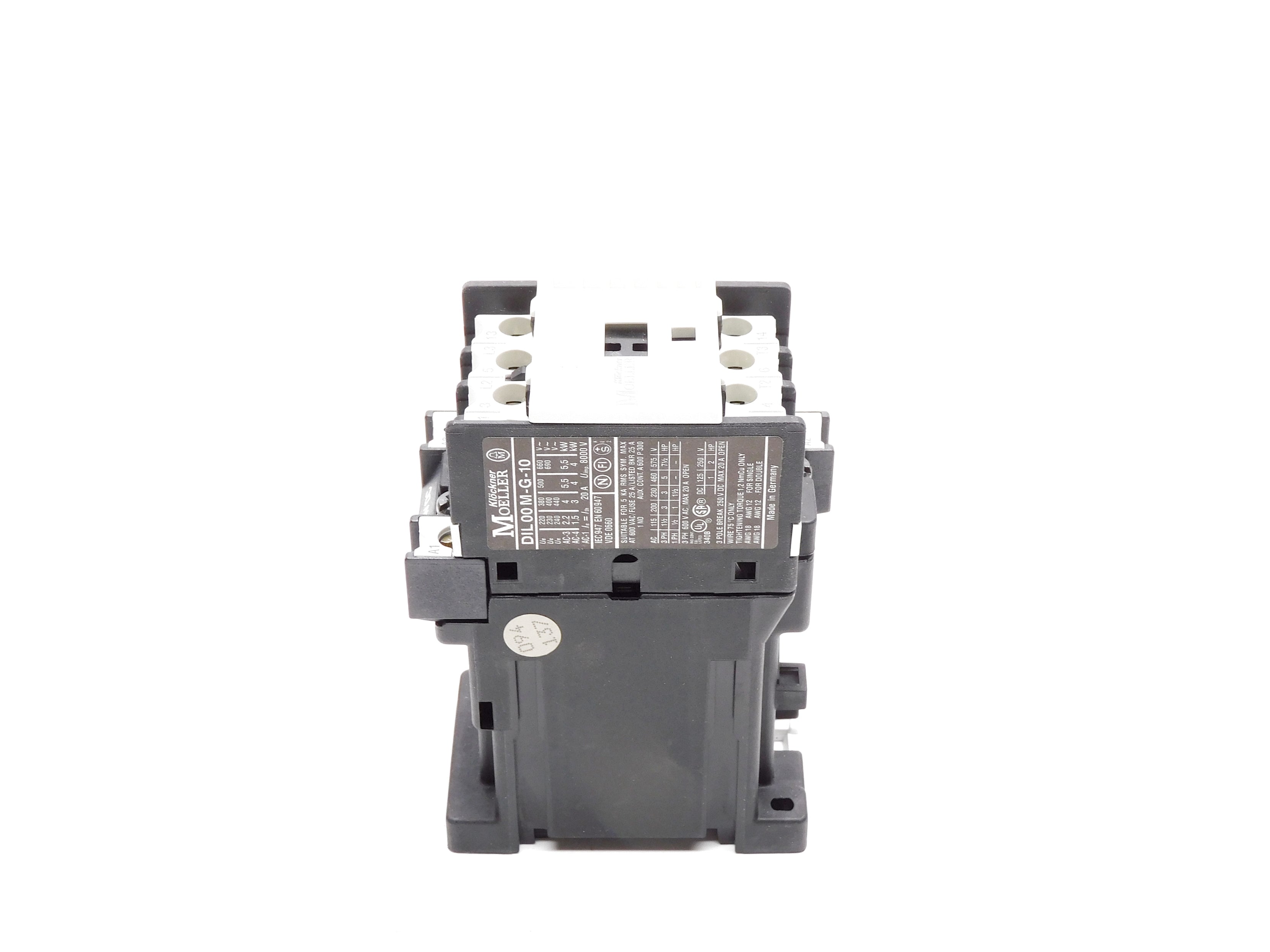 KLOCKNER MOELLER DIL00M-G-10 24VDC NSNP