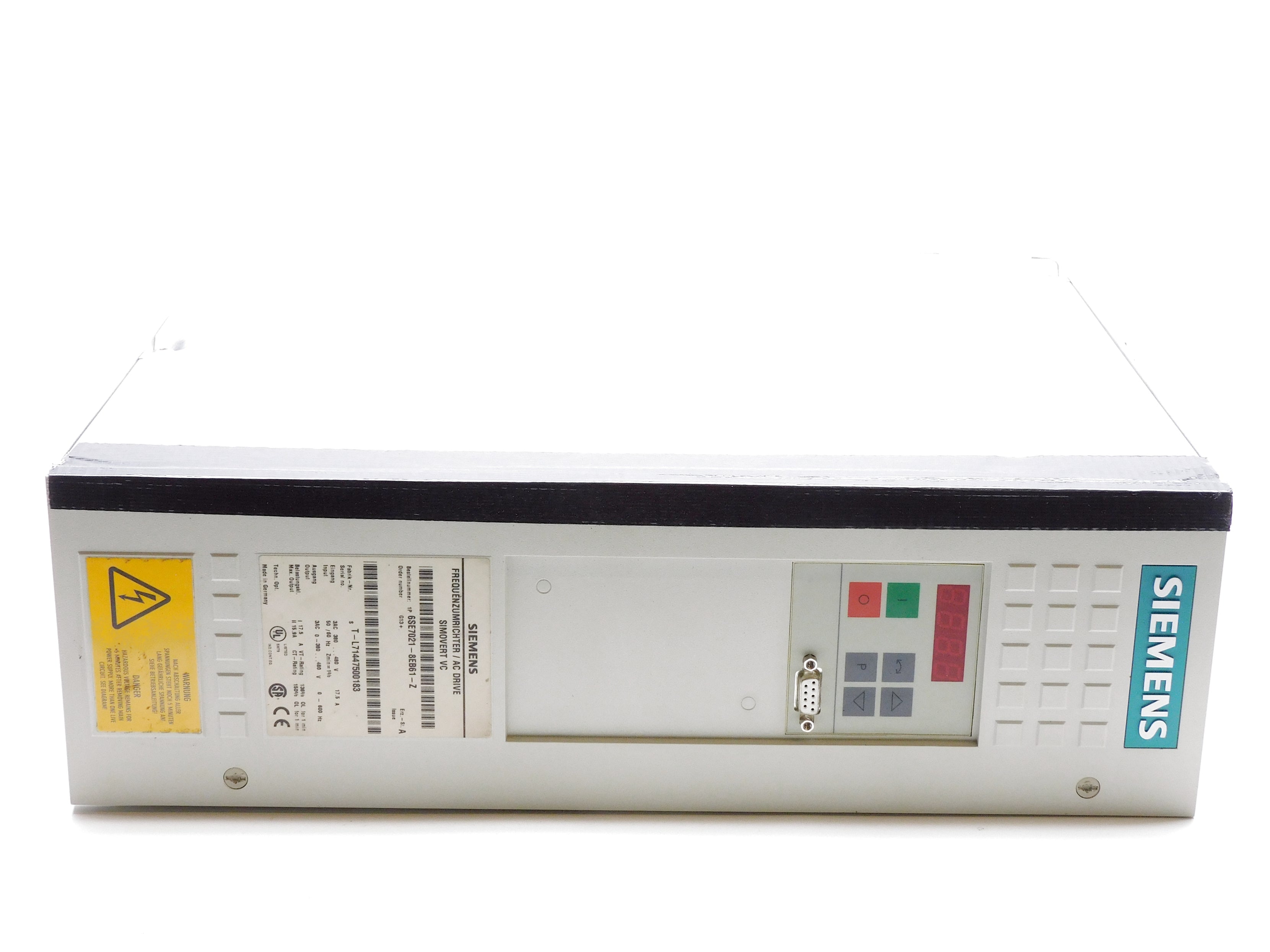 SIEMENS 6SE7-021-8EB61-Z UNMP