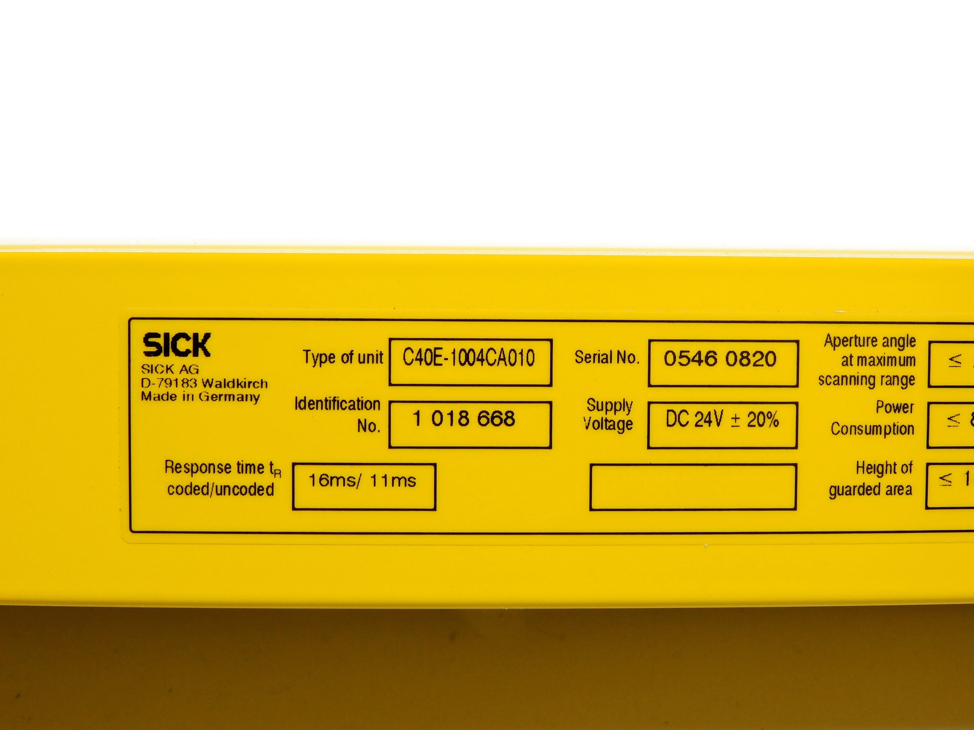 SICK C40E-1004CA010 NSNP